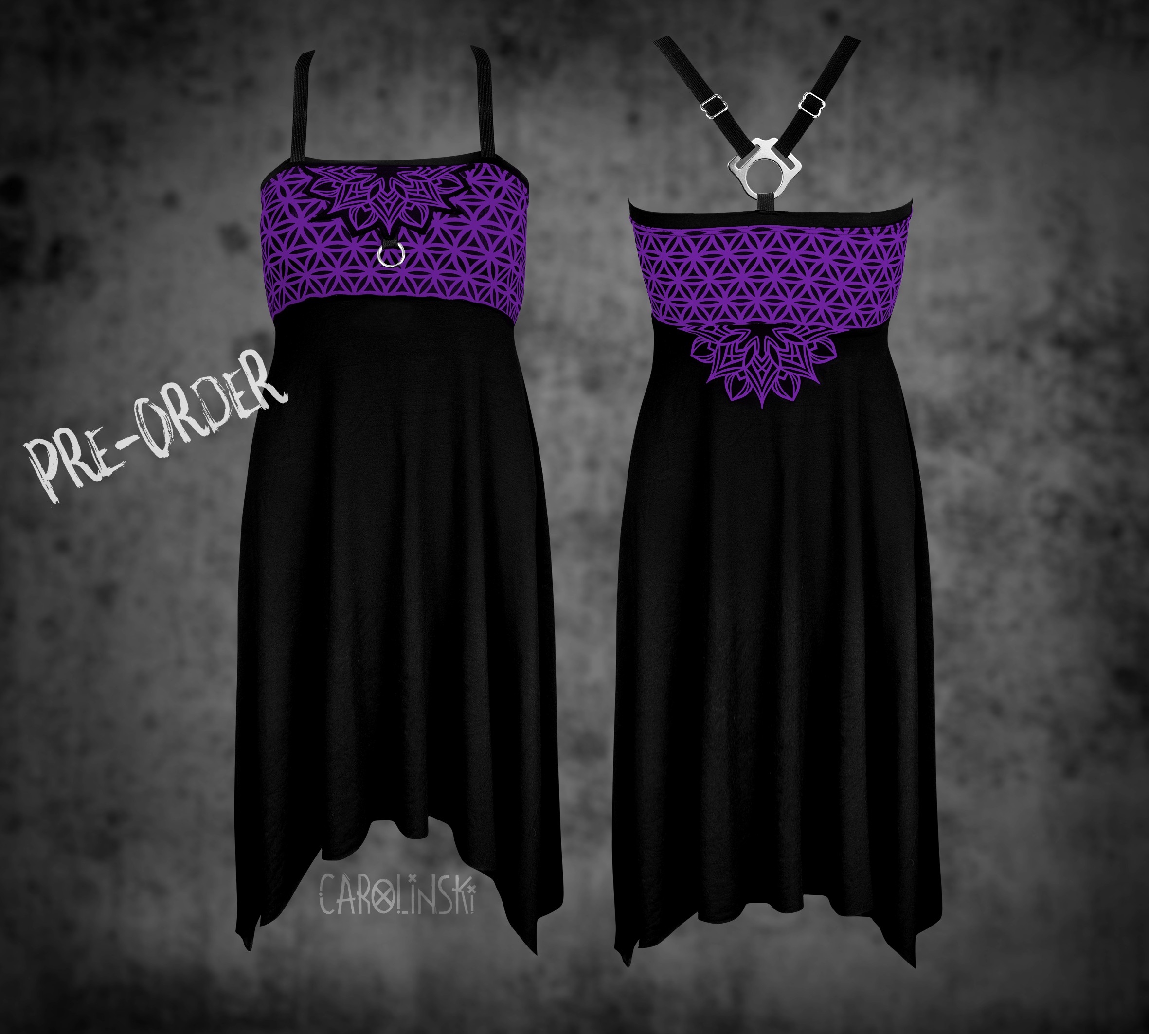 Crossback Dress - Flower of Life