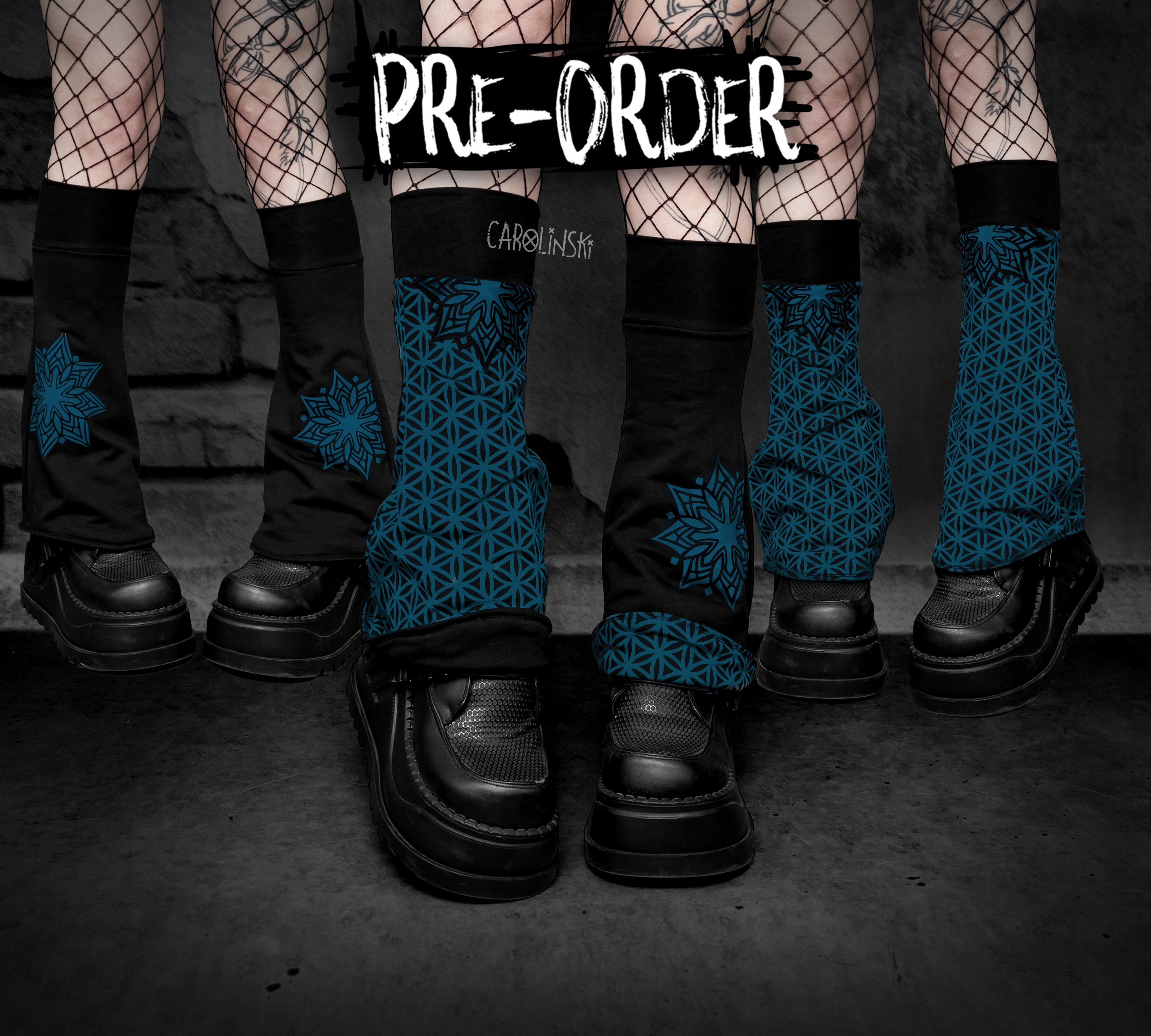 Flipping Legwarmers - Flower of Life