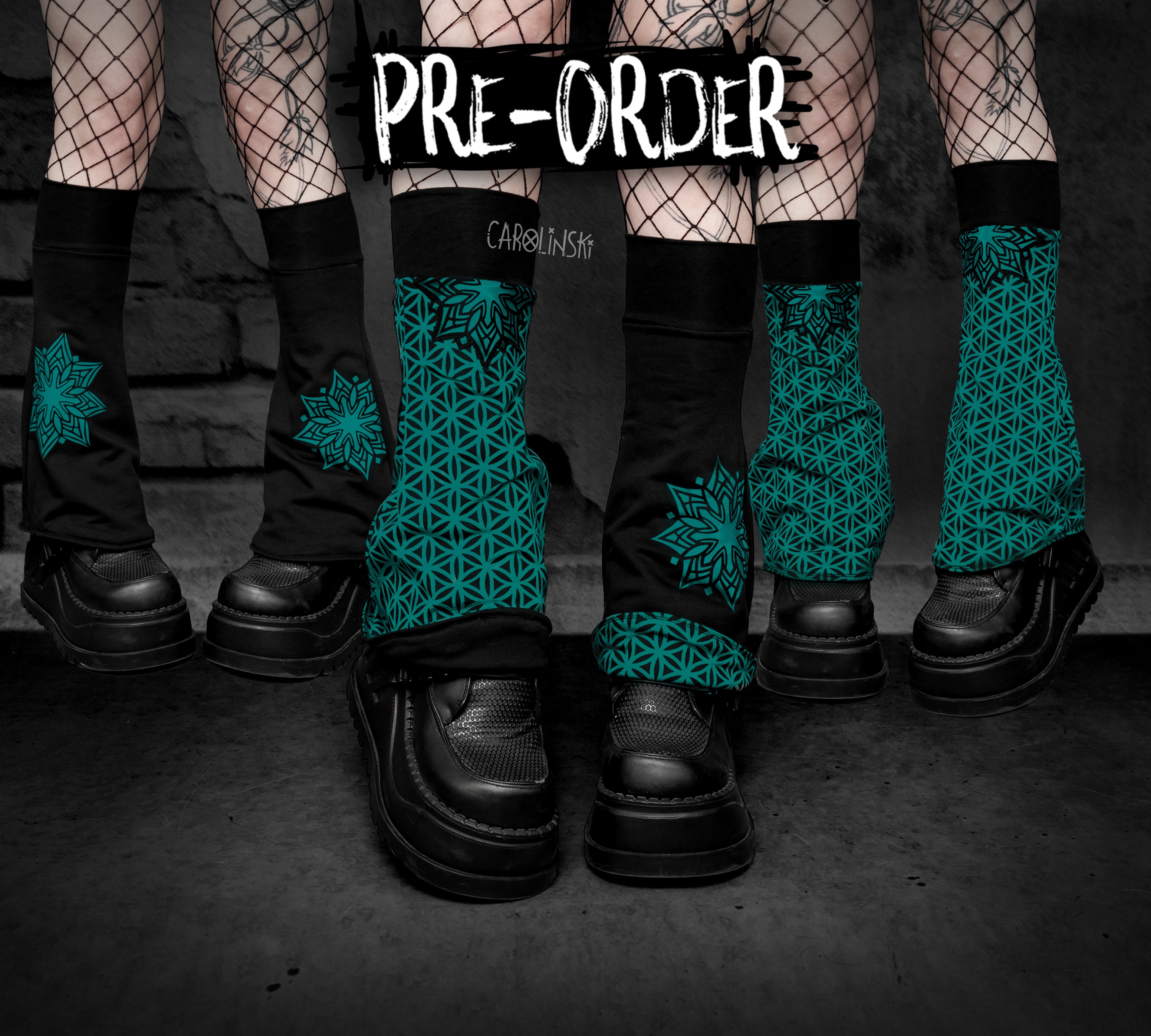 Flipping Legwarmers - Flower of Life