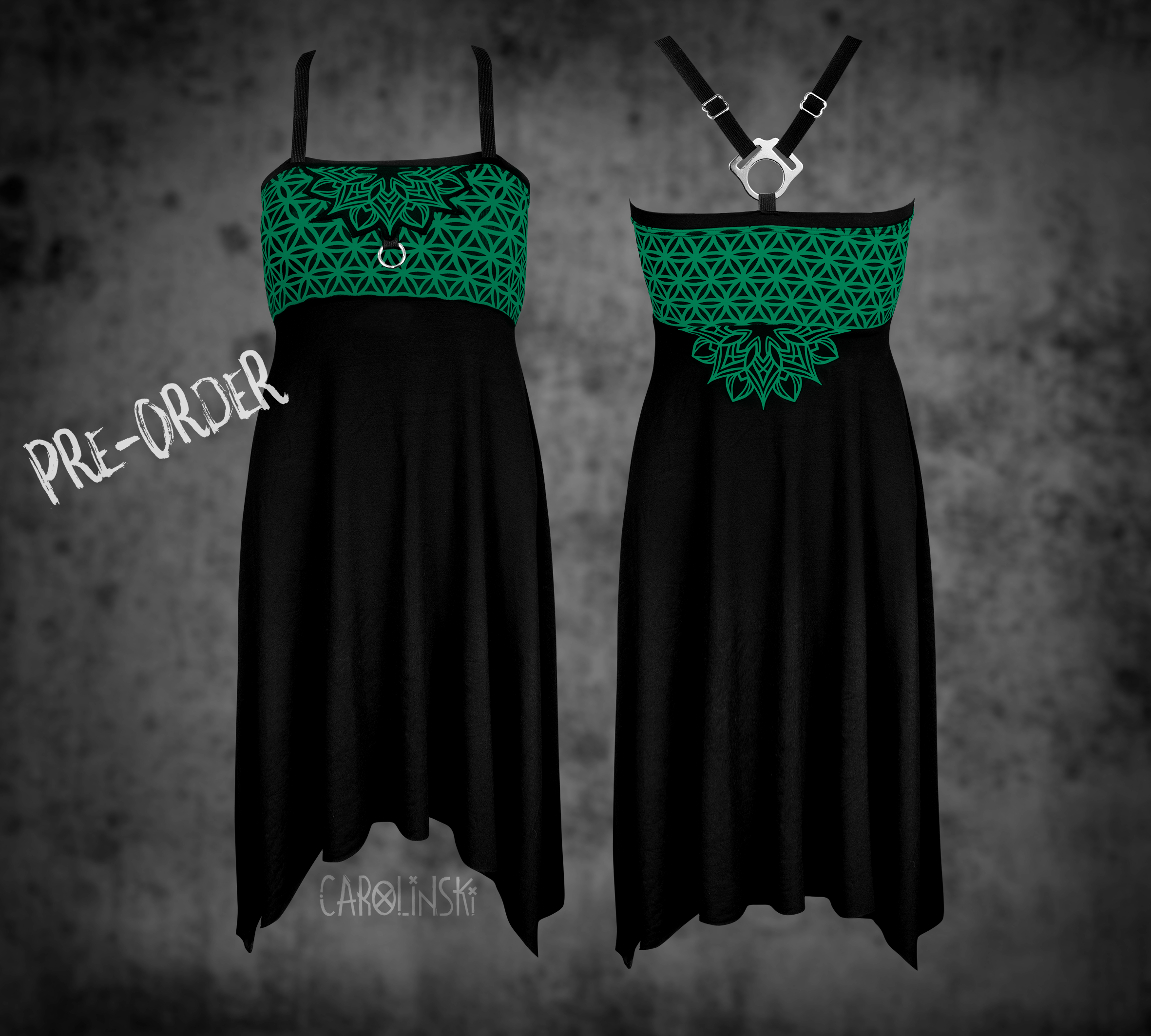 Crossback Dress - Flower of Life