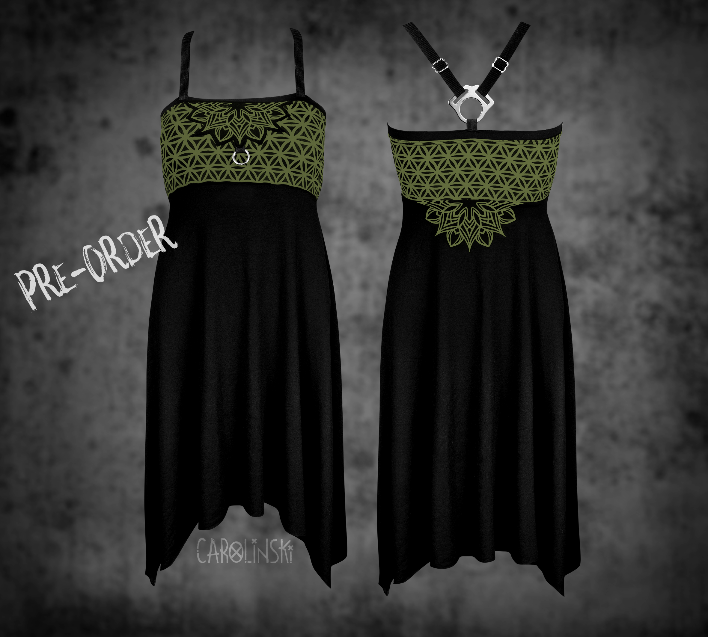 Crossback Dress - Flower of Life