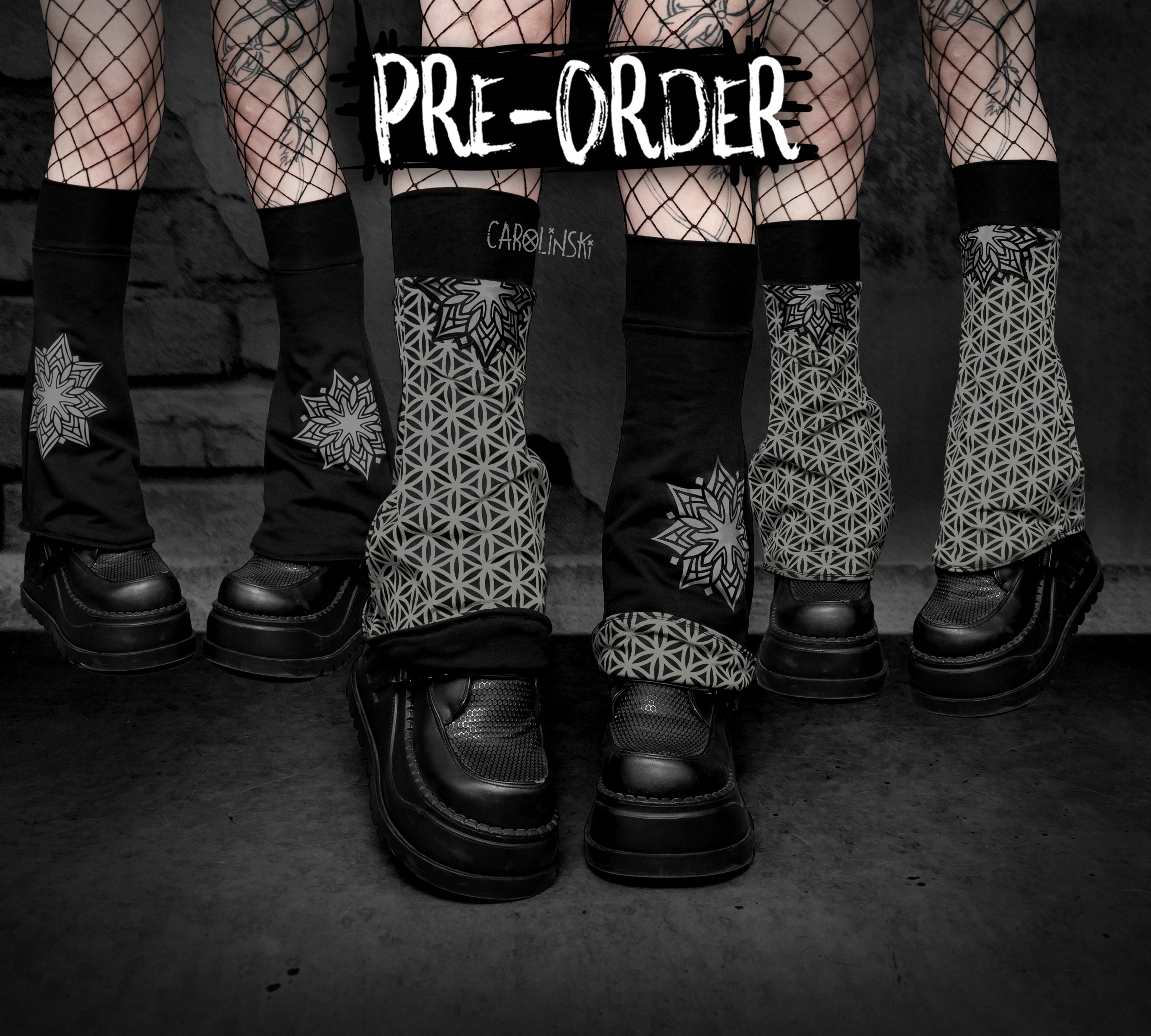 Flipping Legwarmers - Flower of Life