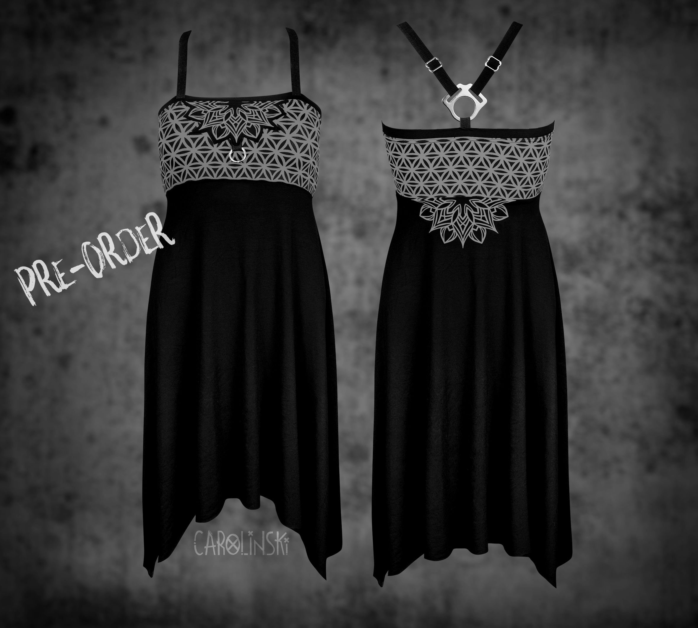 Crossback Dress - Flower of Life