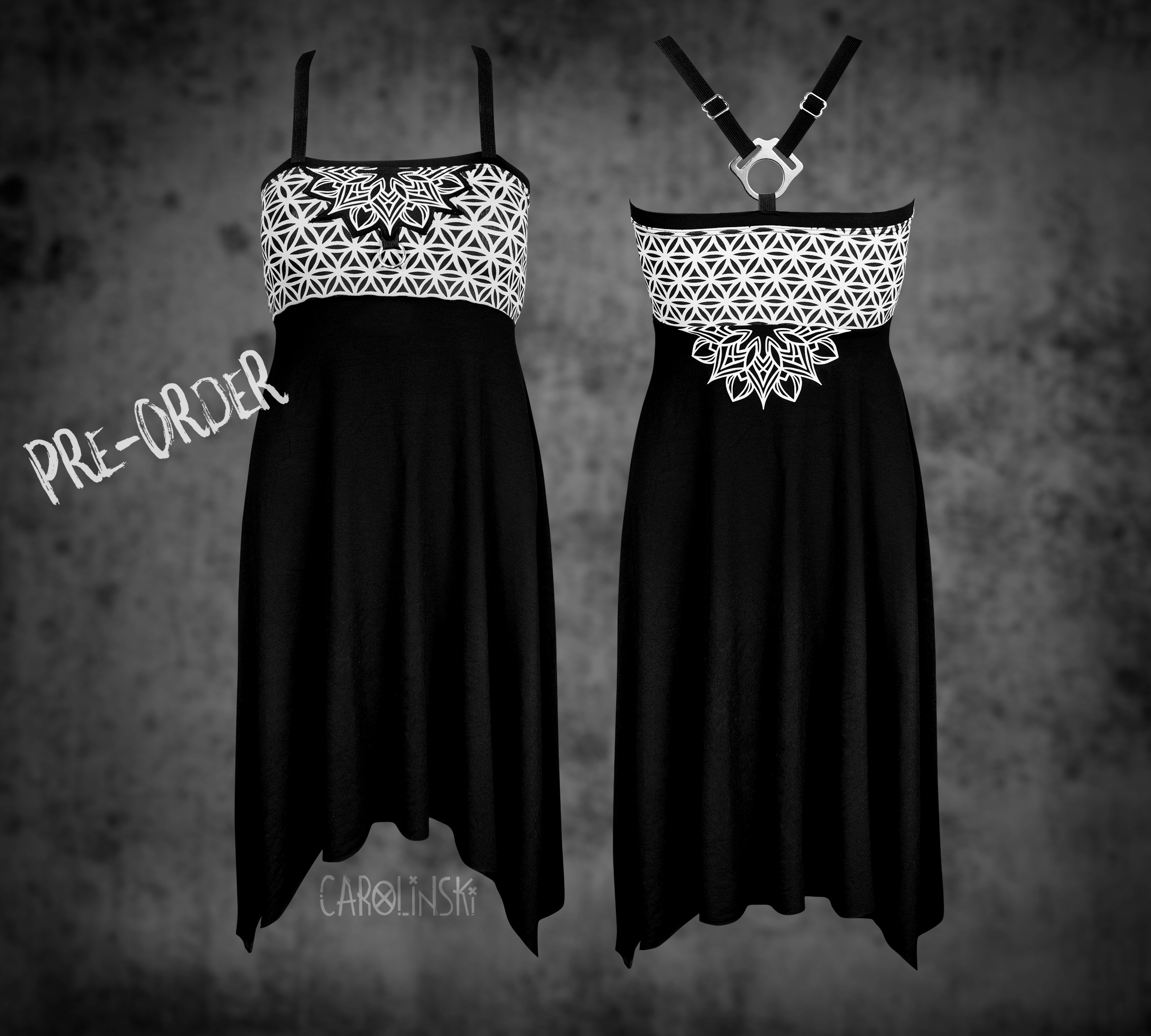 Crossback Dress - Flower of Life