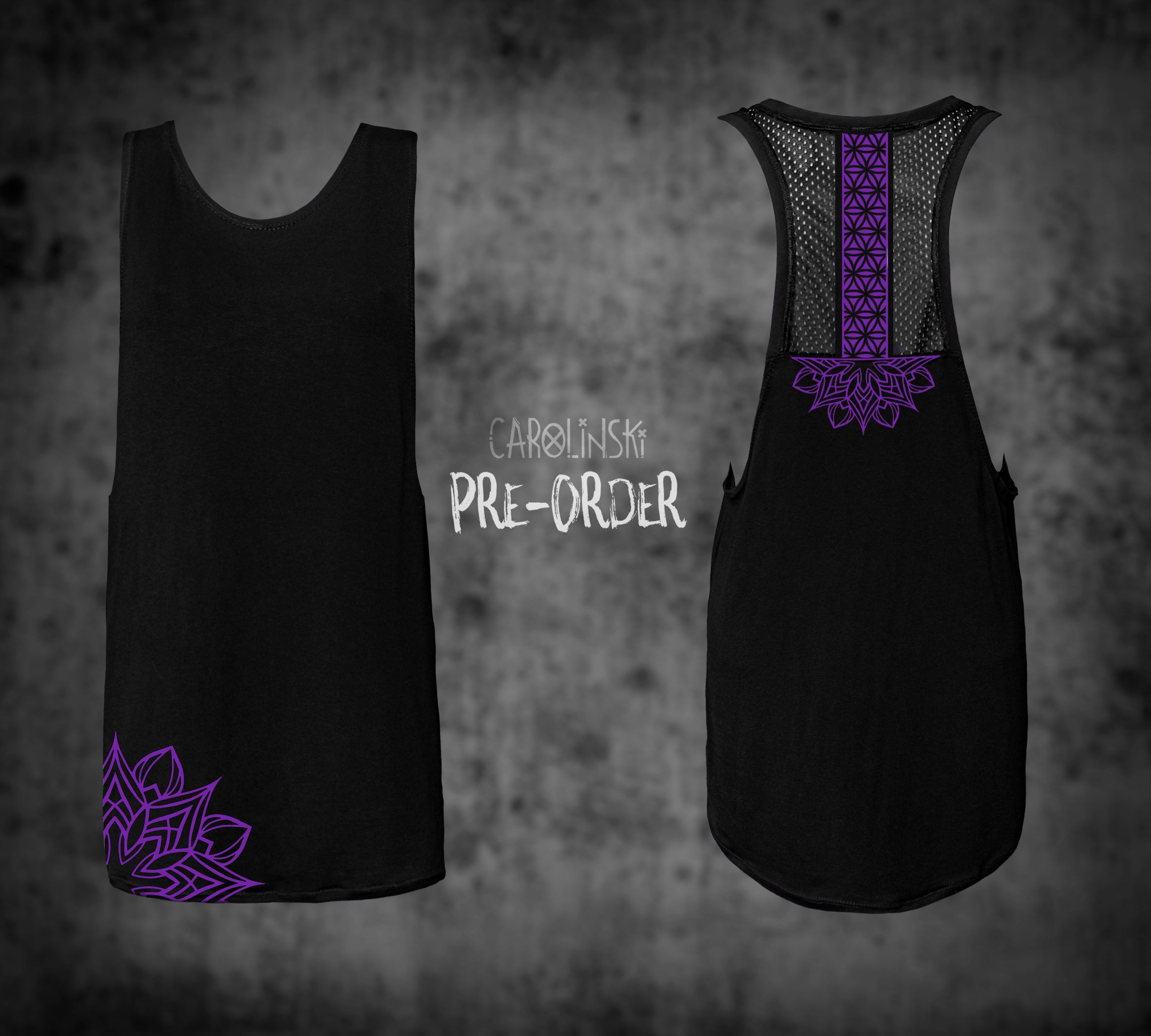 TankTop Mesh - Flower of Life