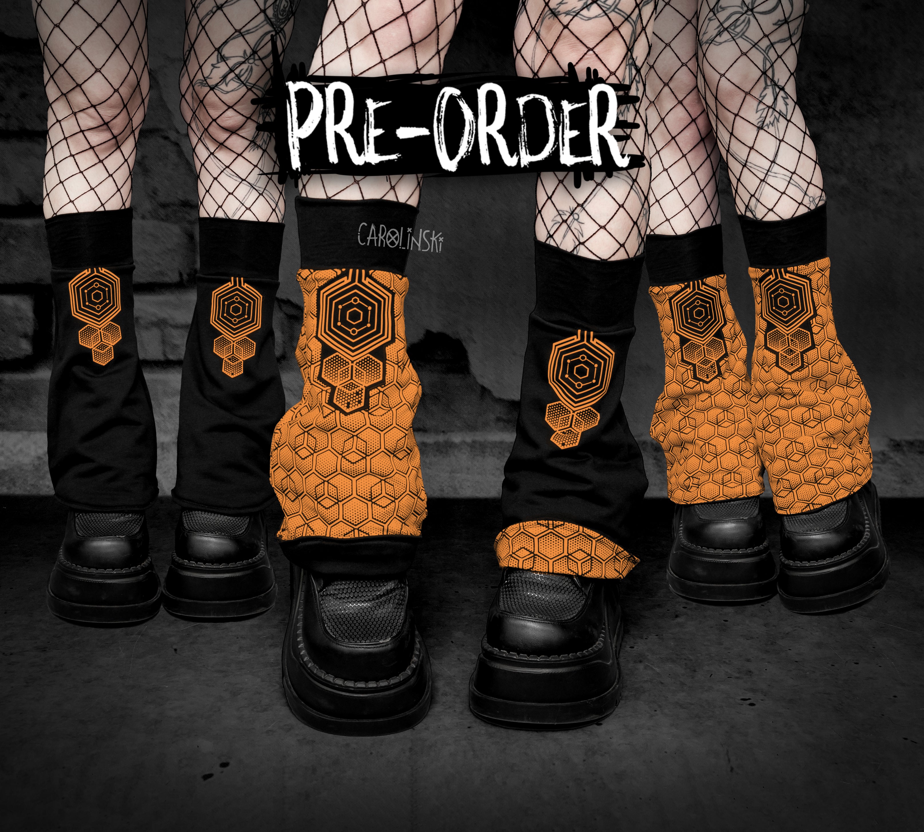 Flipping Legwarmers - Hexagon