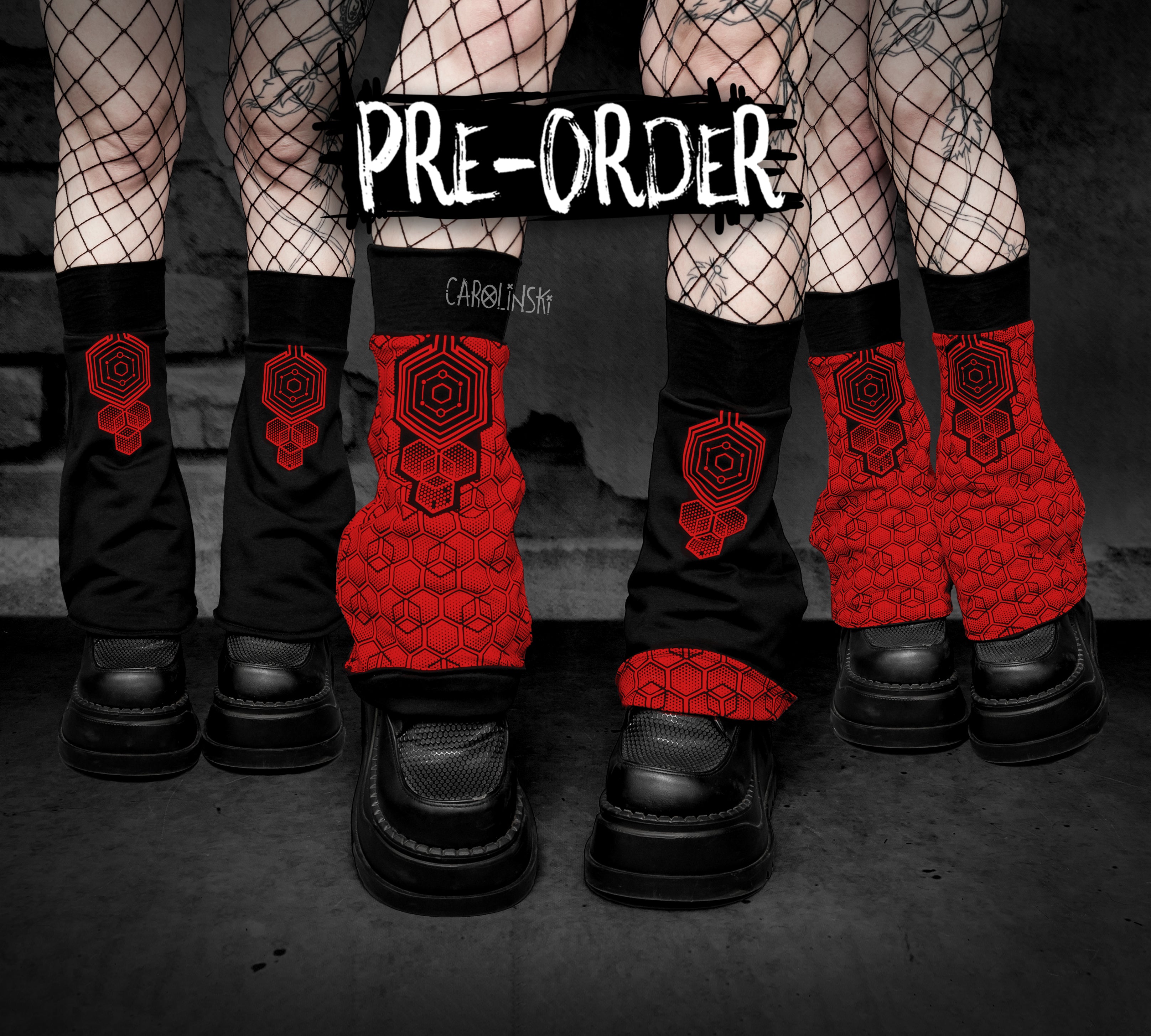 Flipping Legwarmers - Hexagon