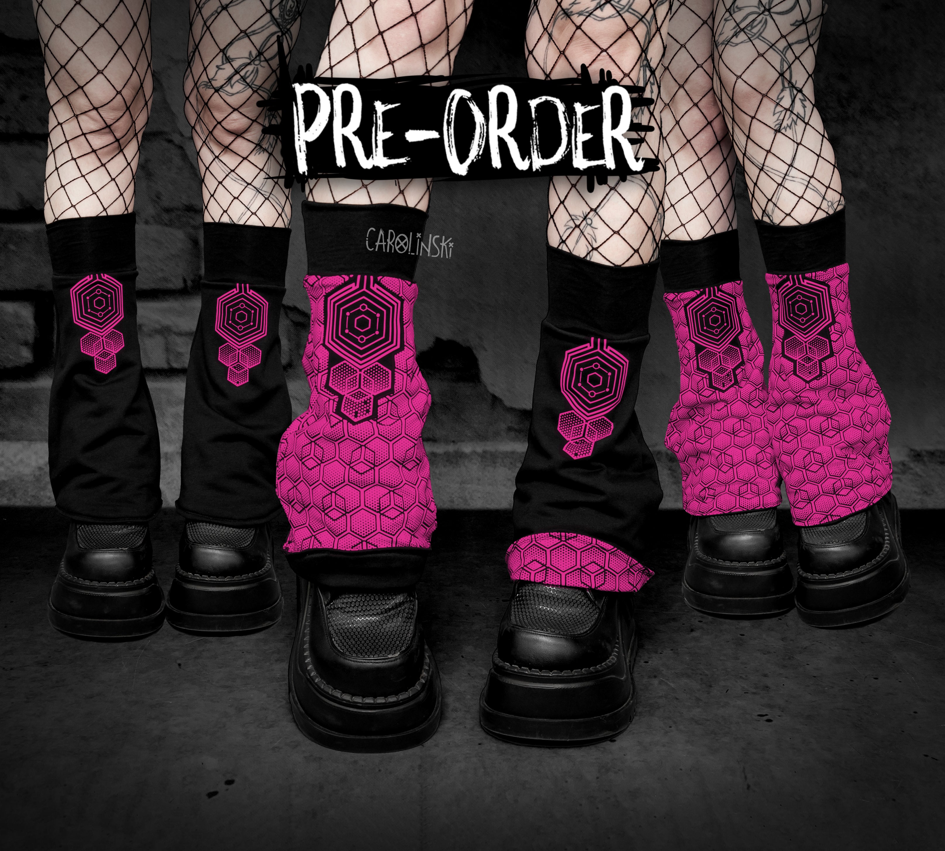Flipping Legwarmers - Hexagon