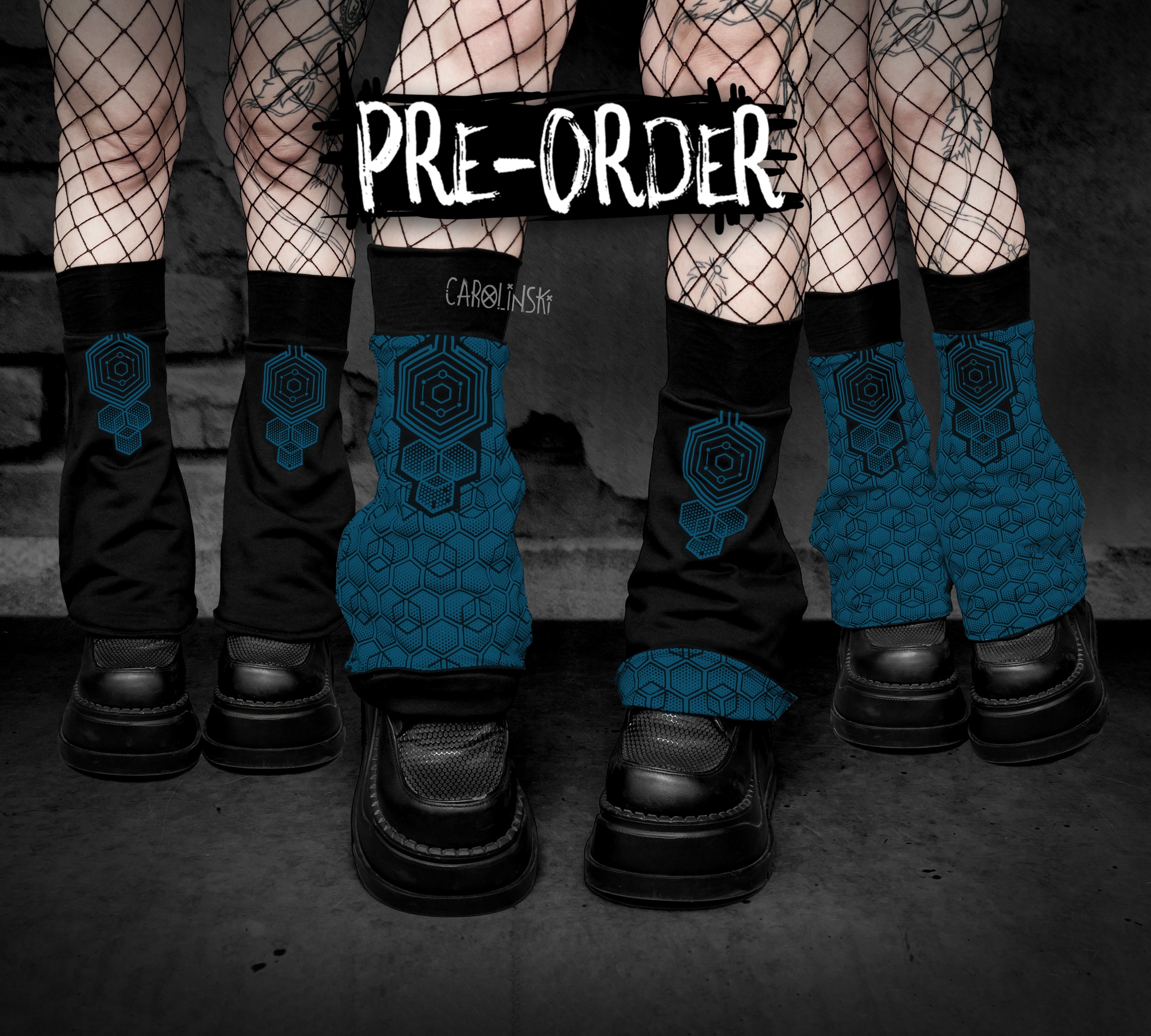 Flipping Legwarmers - Hexagon