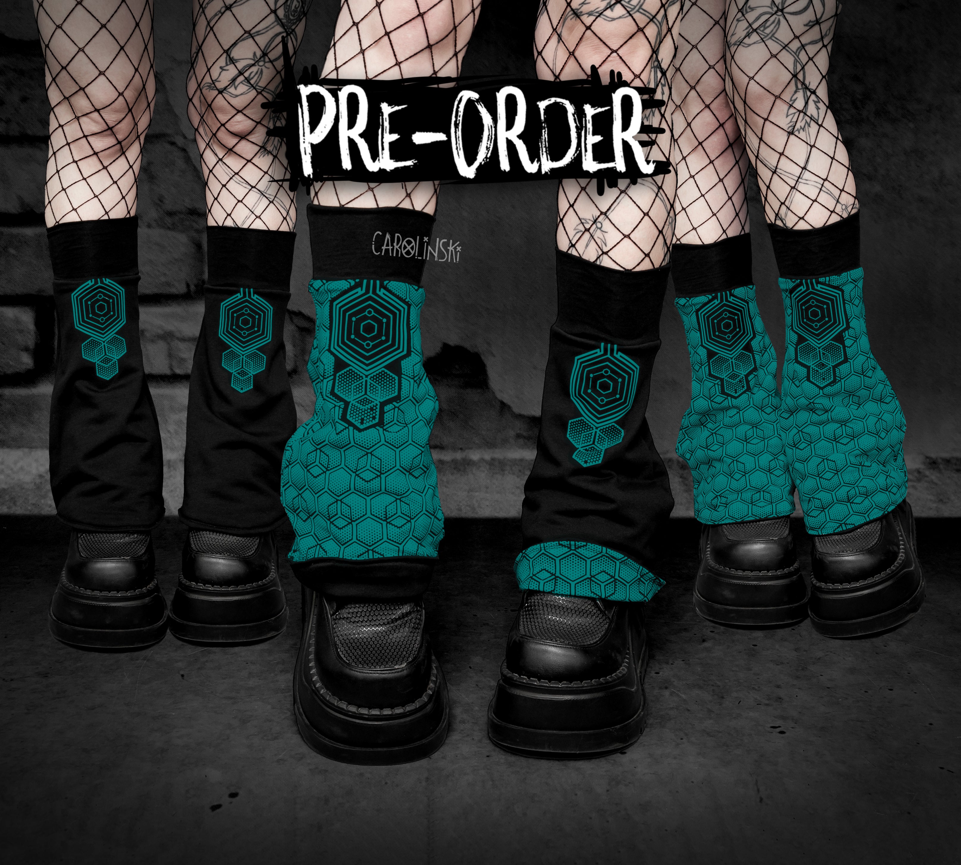 Flipping Legwarmers - Hexagon