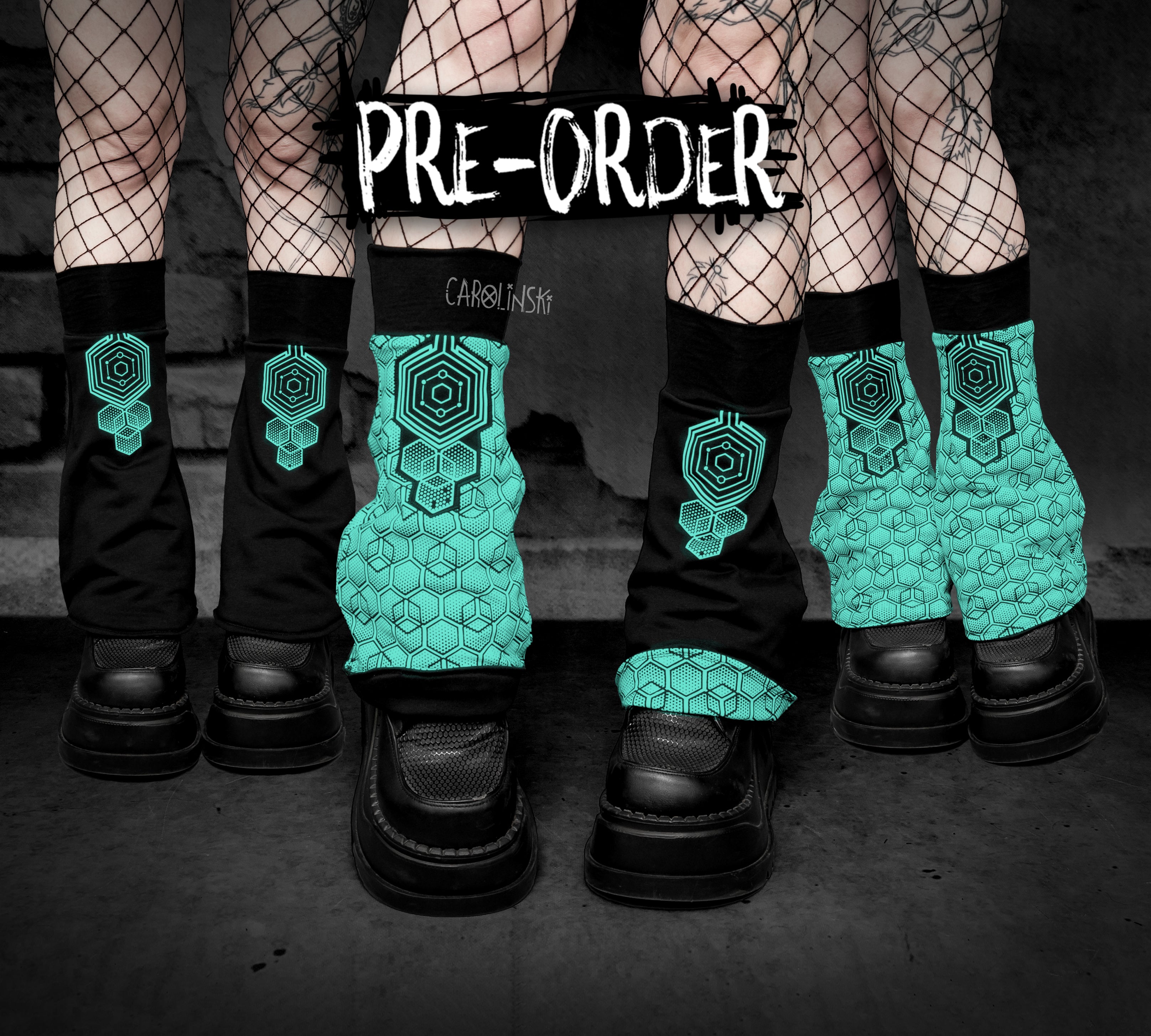 Flipping Legwarmers - Hexagon