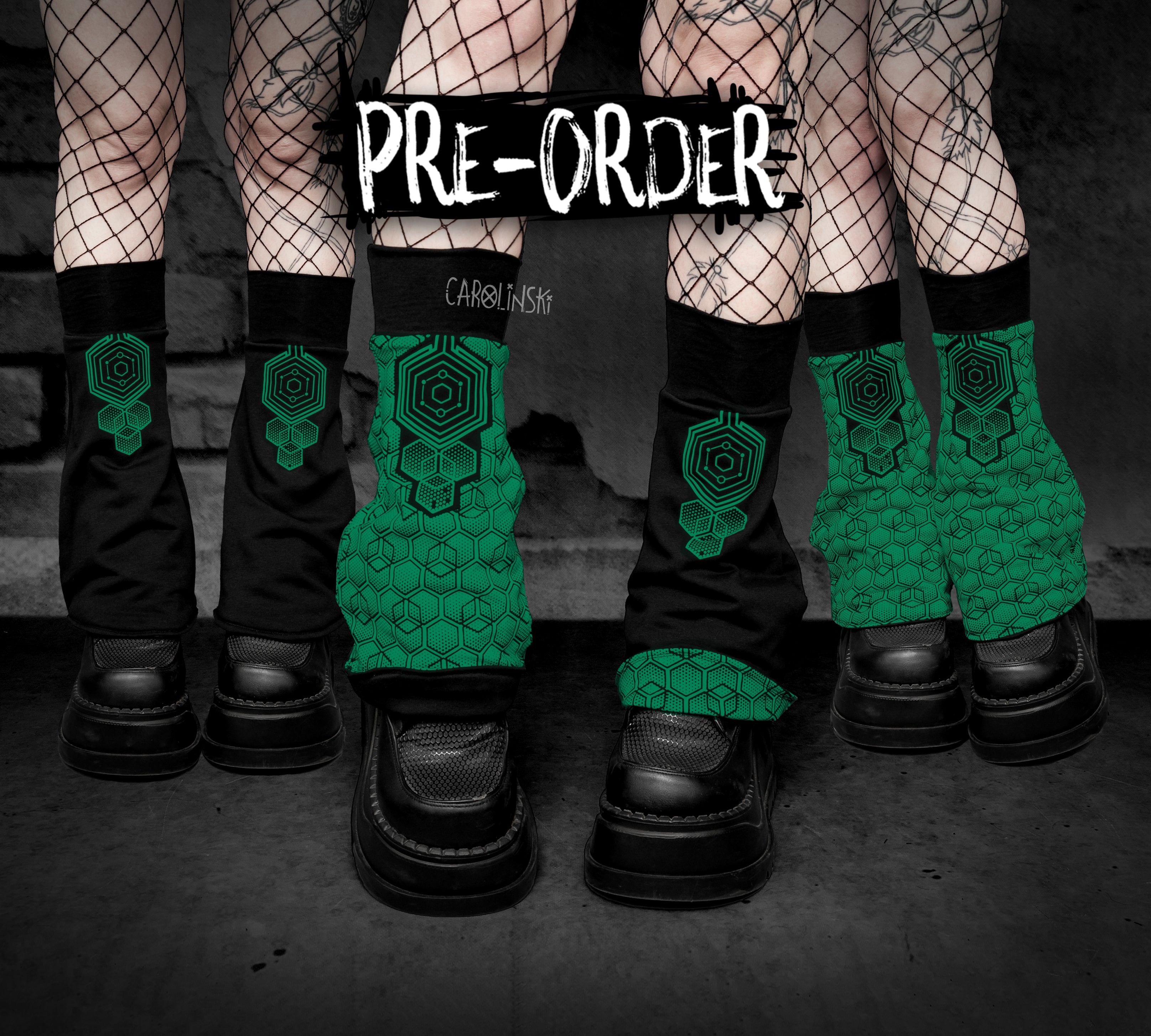 Flipping Legwarmers - Hexagon