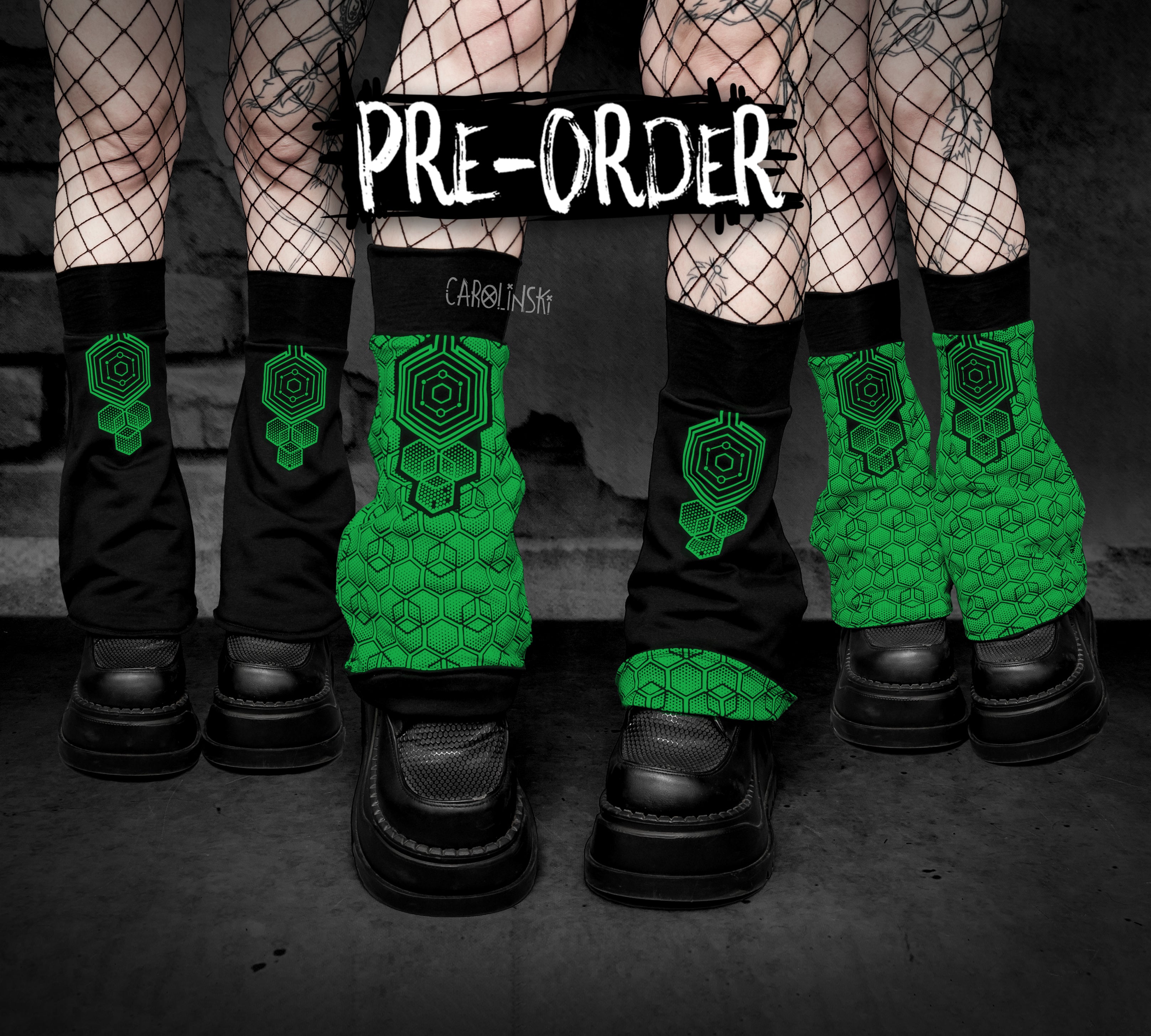 Flipping Legwarmers - Hexagon