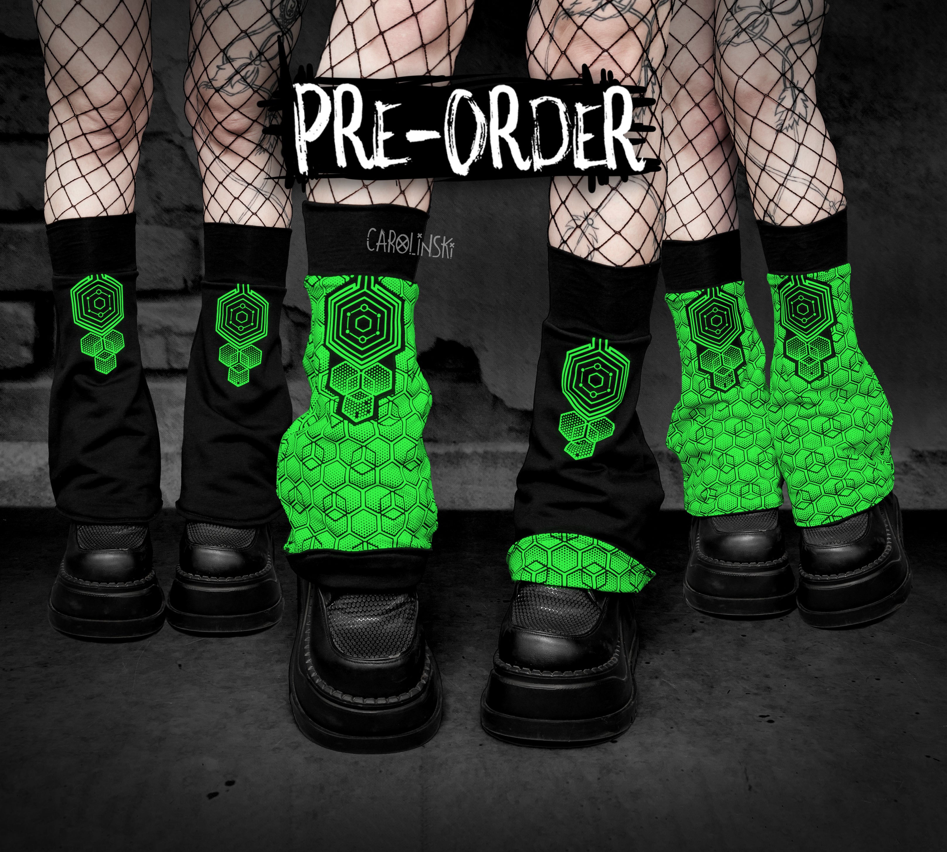 Flipping Legwarmers - Hexagon