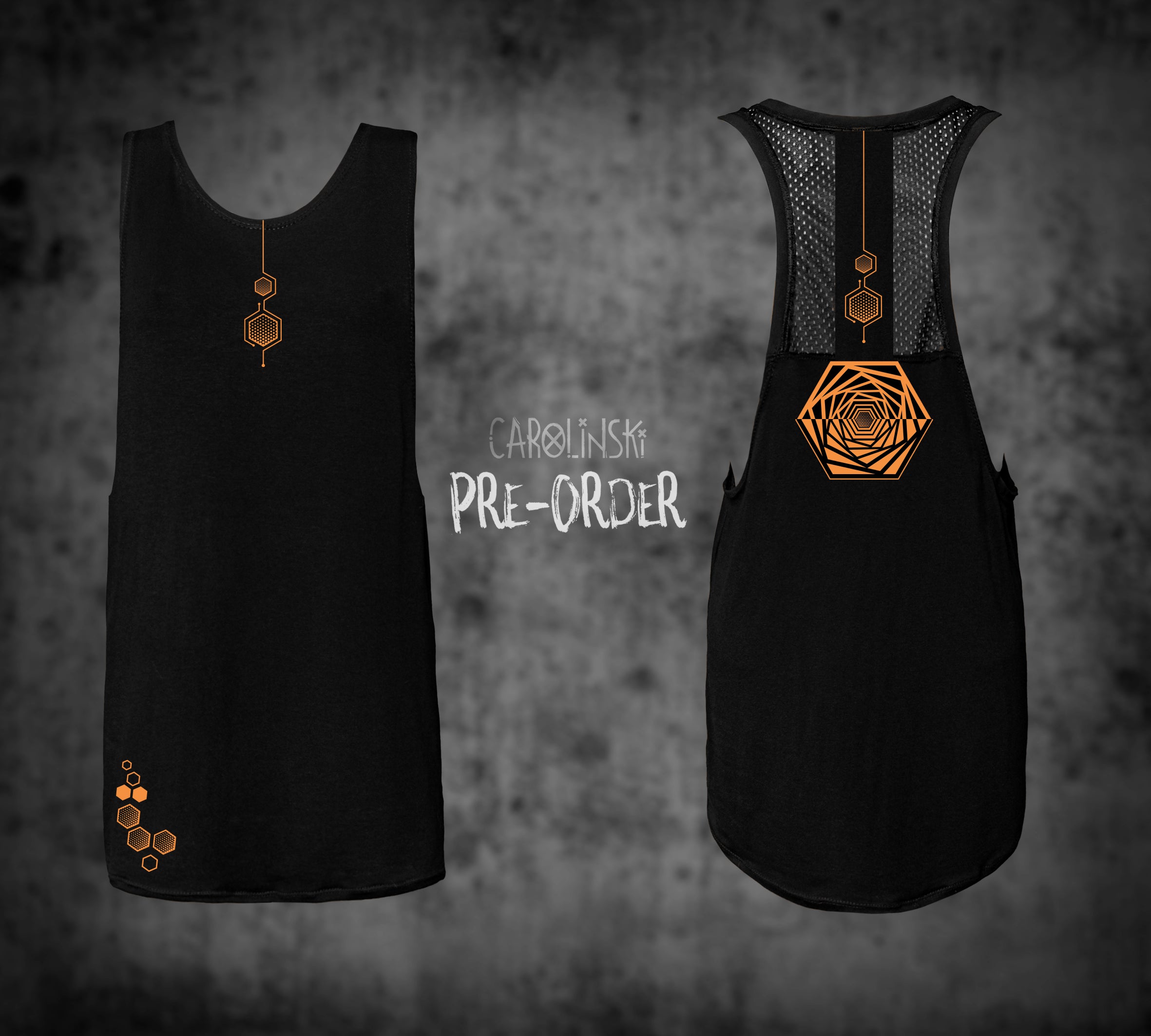 TankTop Mesh - Hexagon
