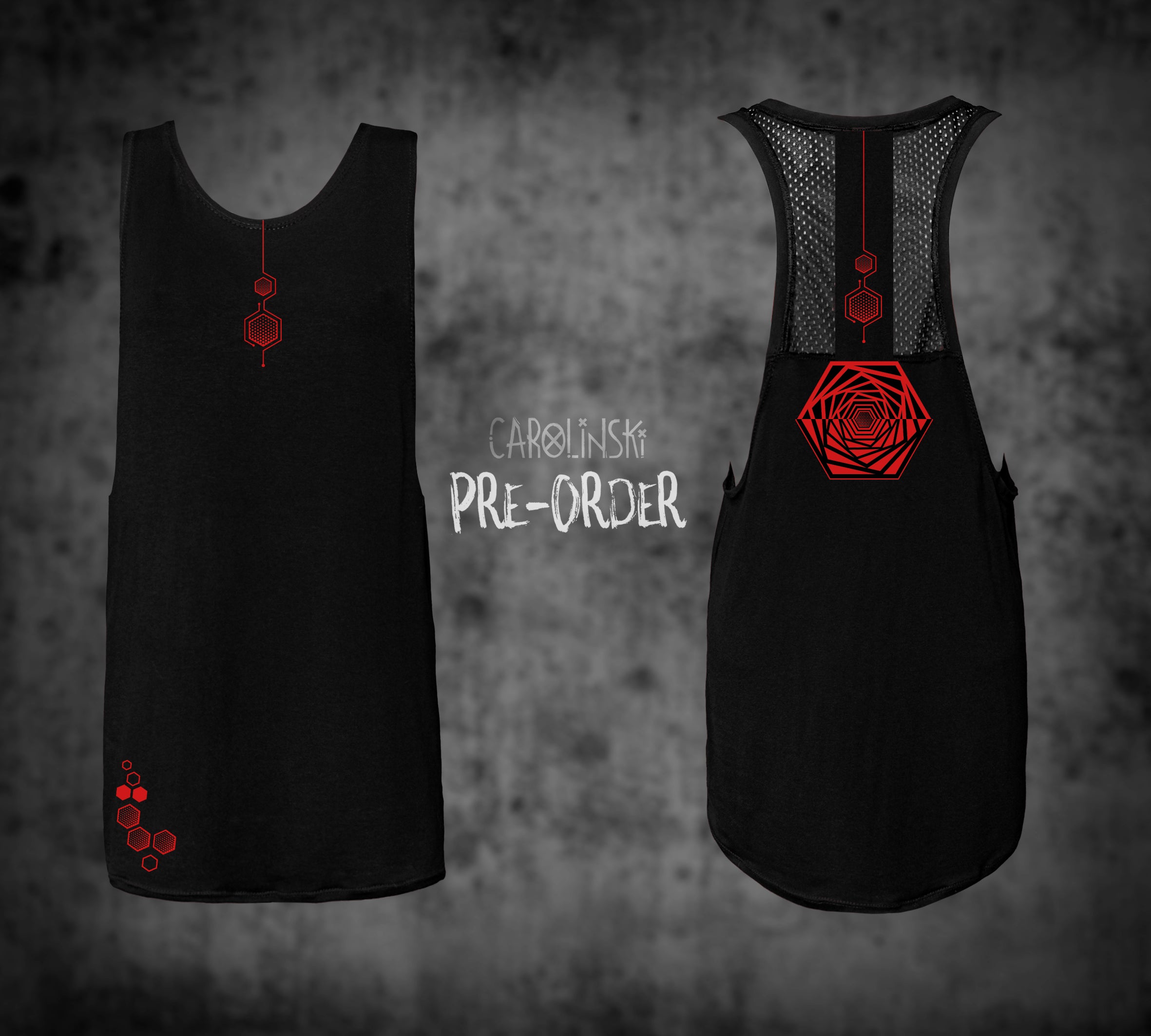 TankTop Mesh - Hexagon