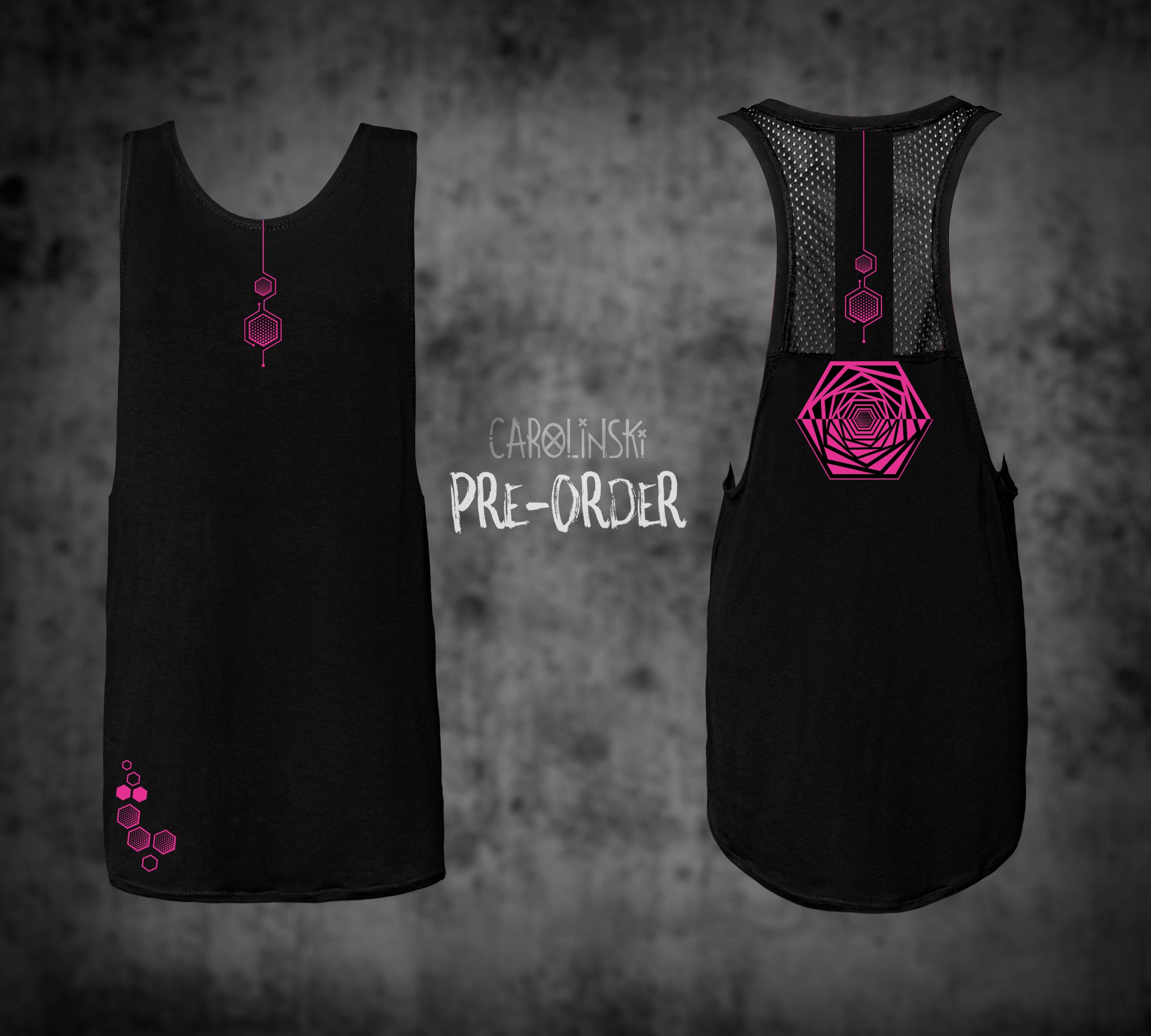 TankTop Mesh - Hexagon