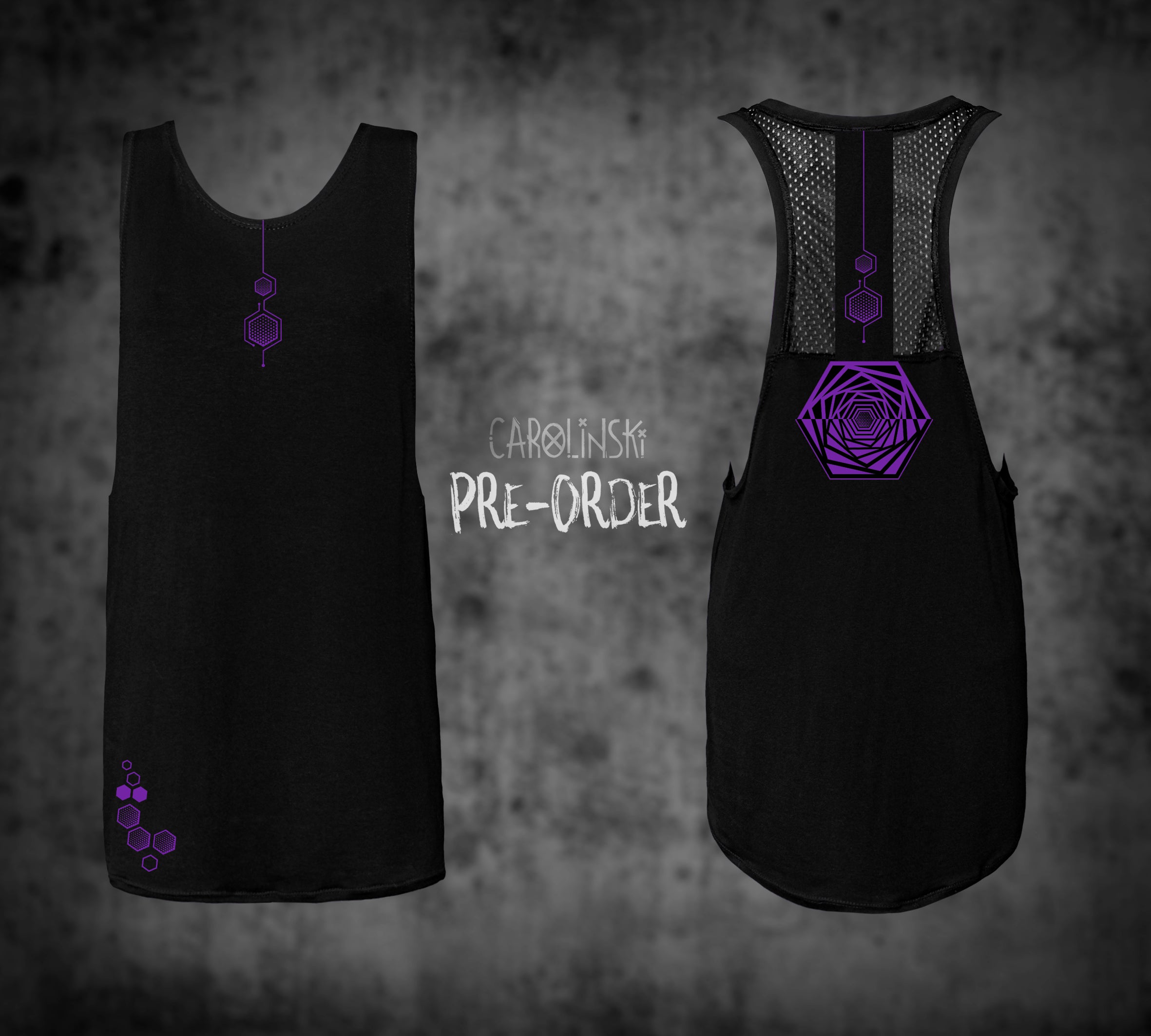 TankTop Mesh - Hexagon