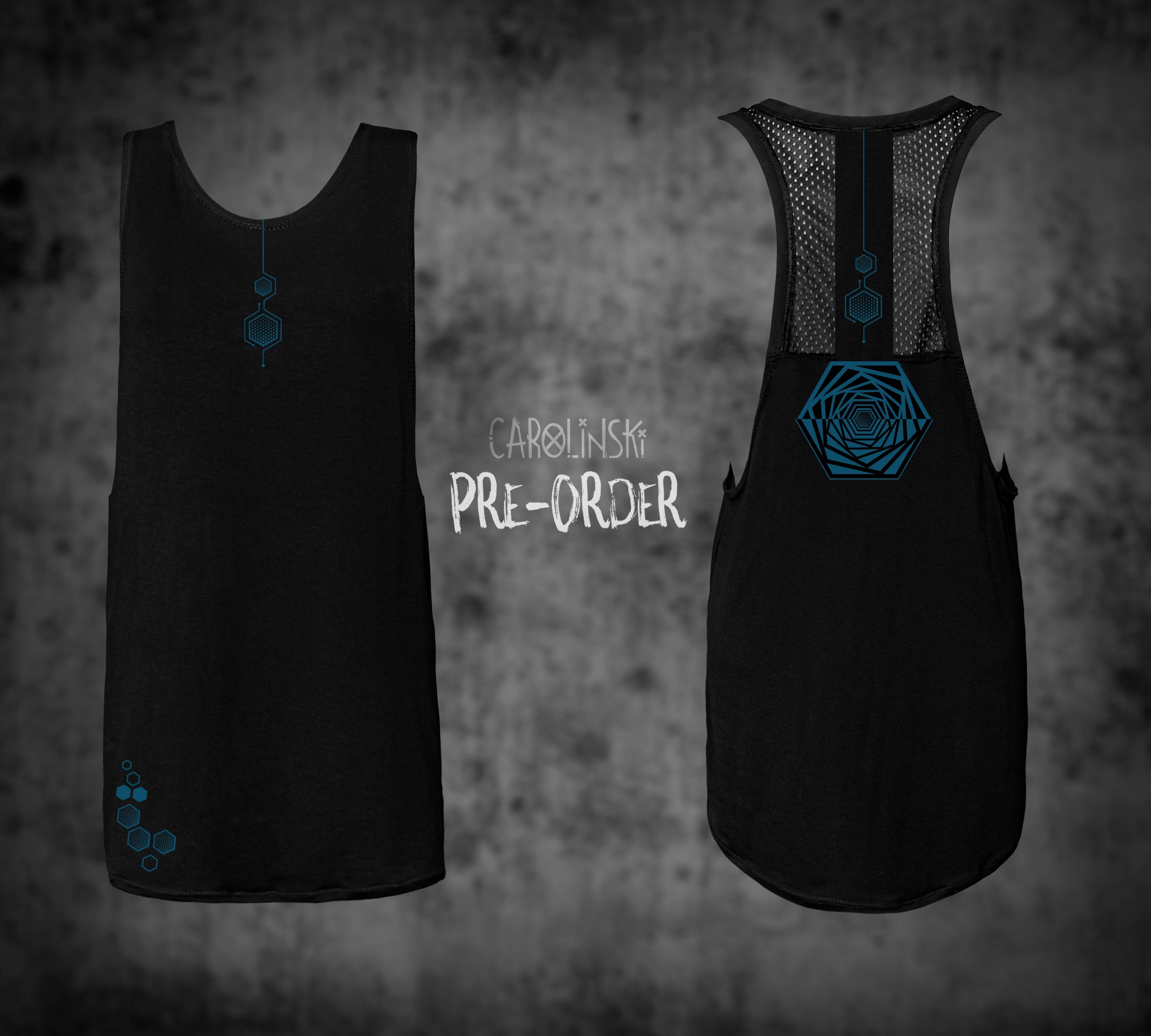 TankTop Mesh - Hexagon
