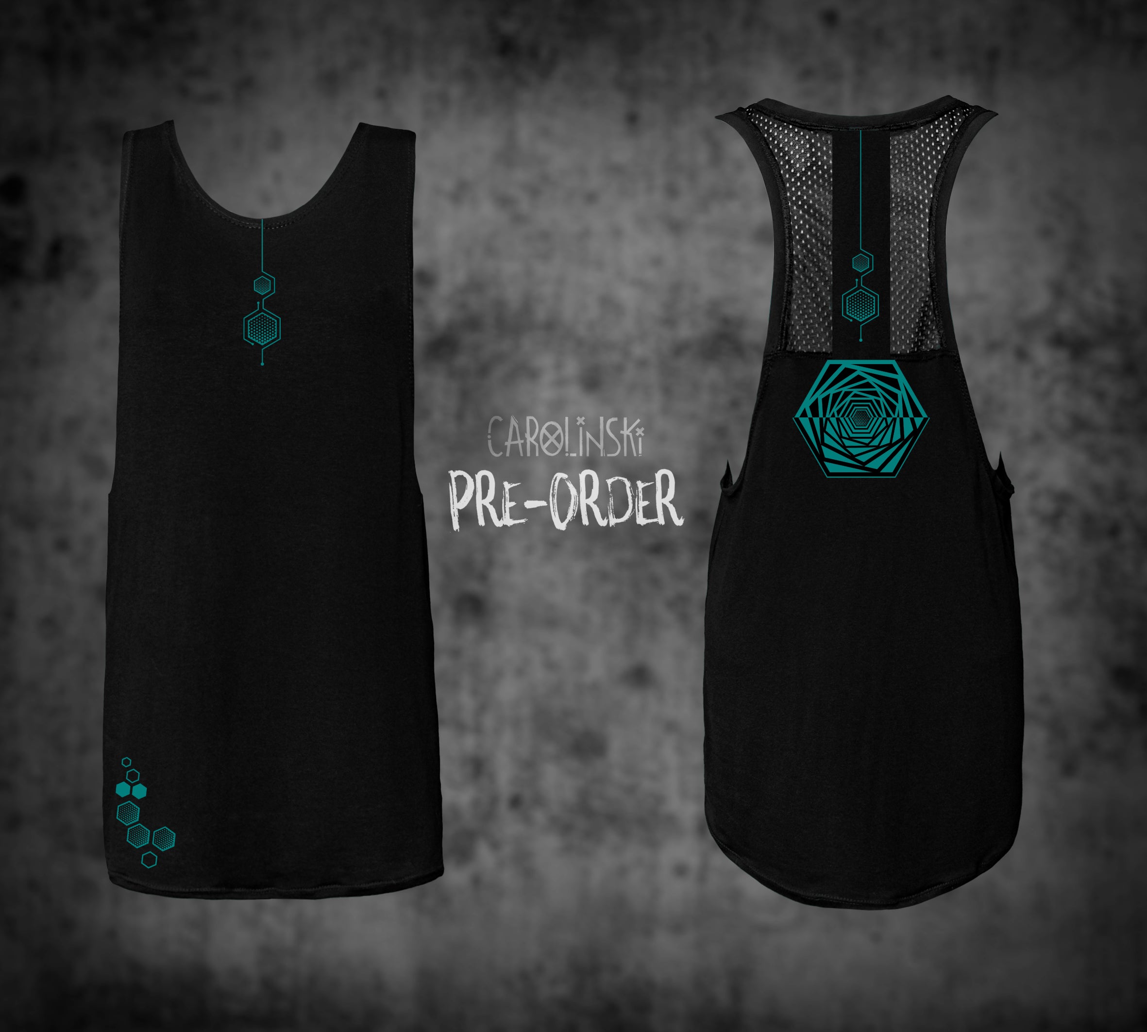 TankTop Mesh - Hexagon