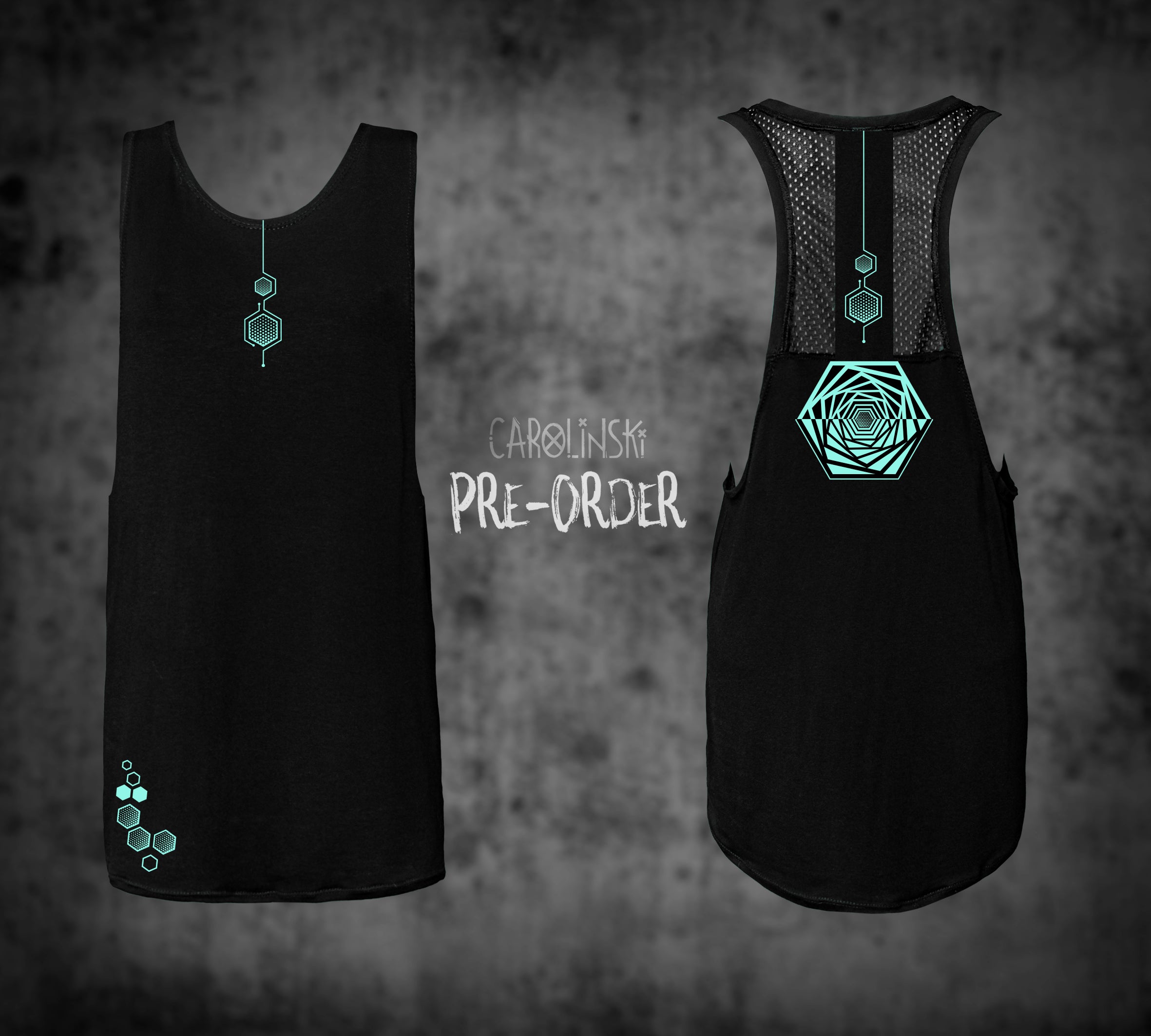 TankTop Mesh - Hexagon