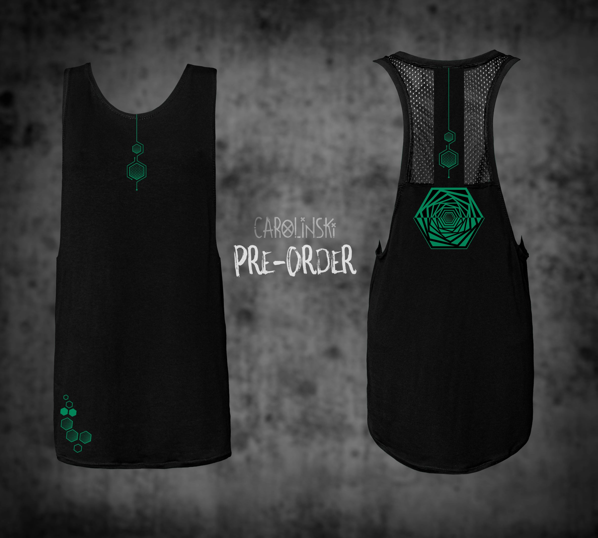 TankTop Mesh - Hexagon