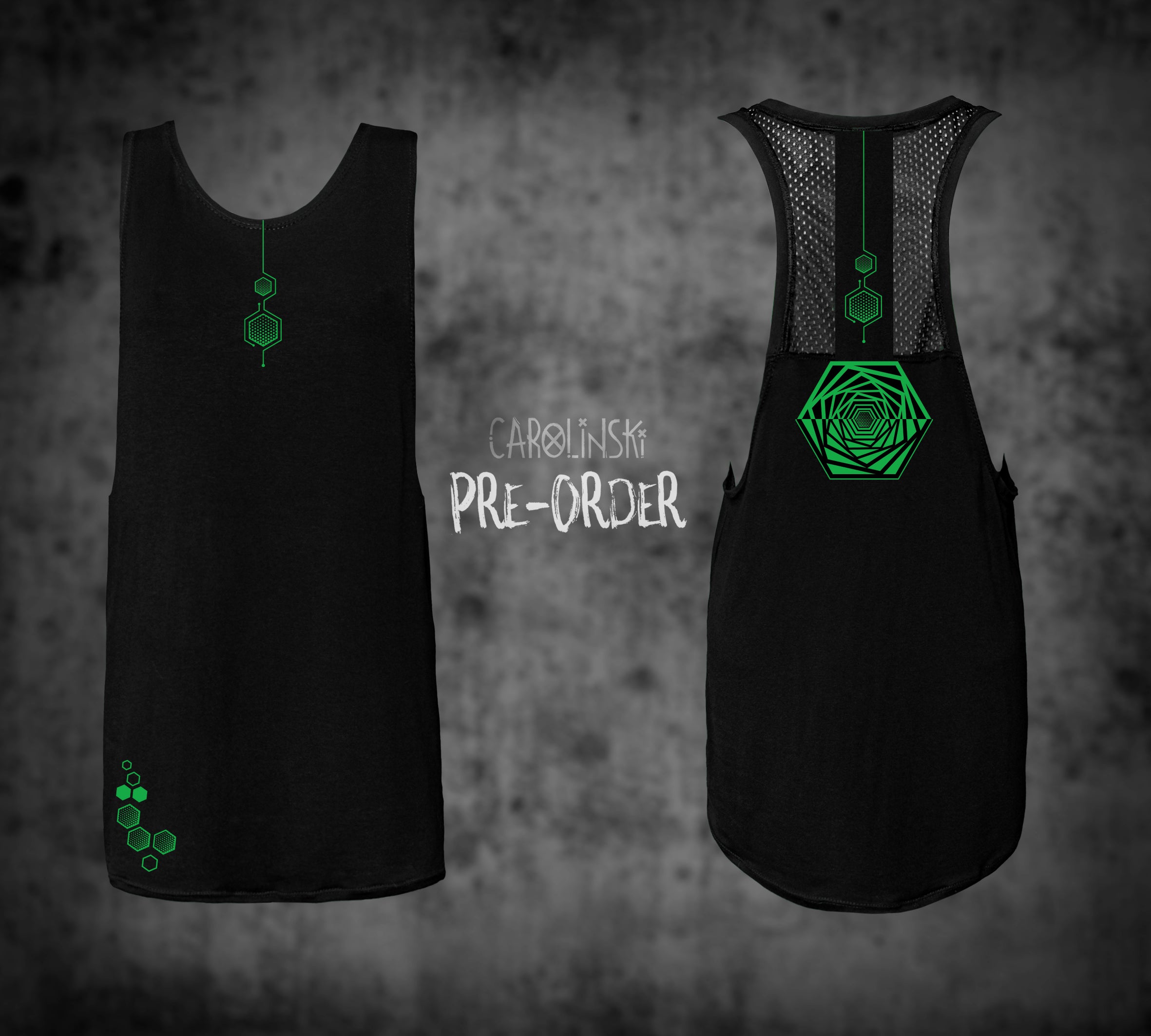 TankTop Mesh - Hexagon