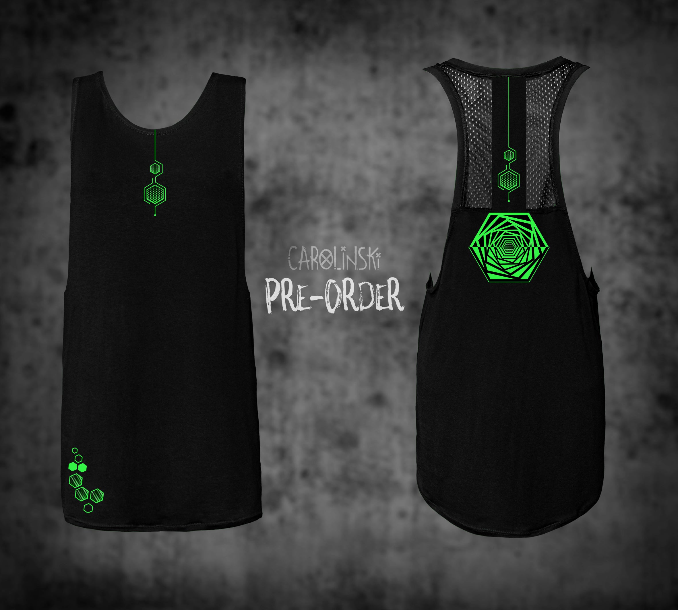 TankTop Mesh - Hexagon