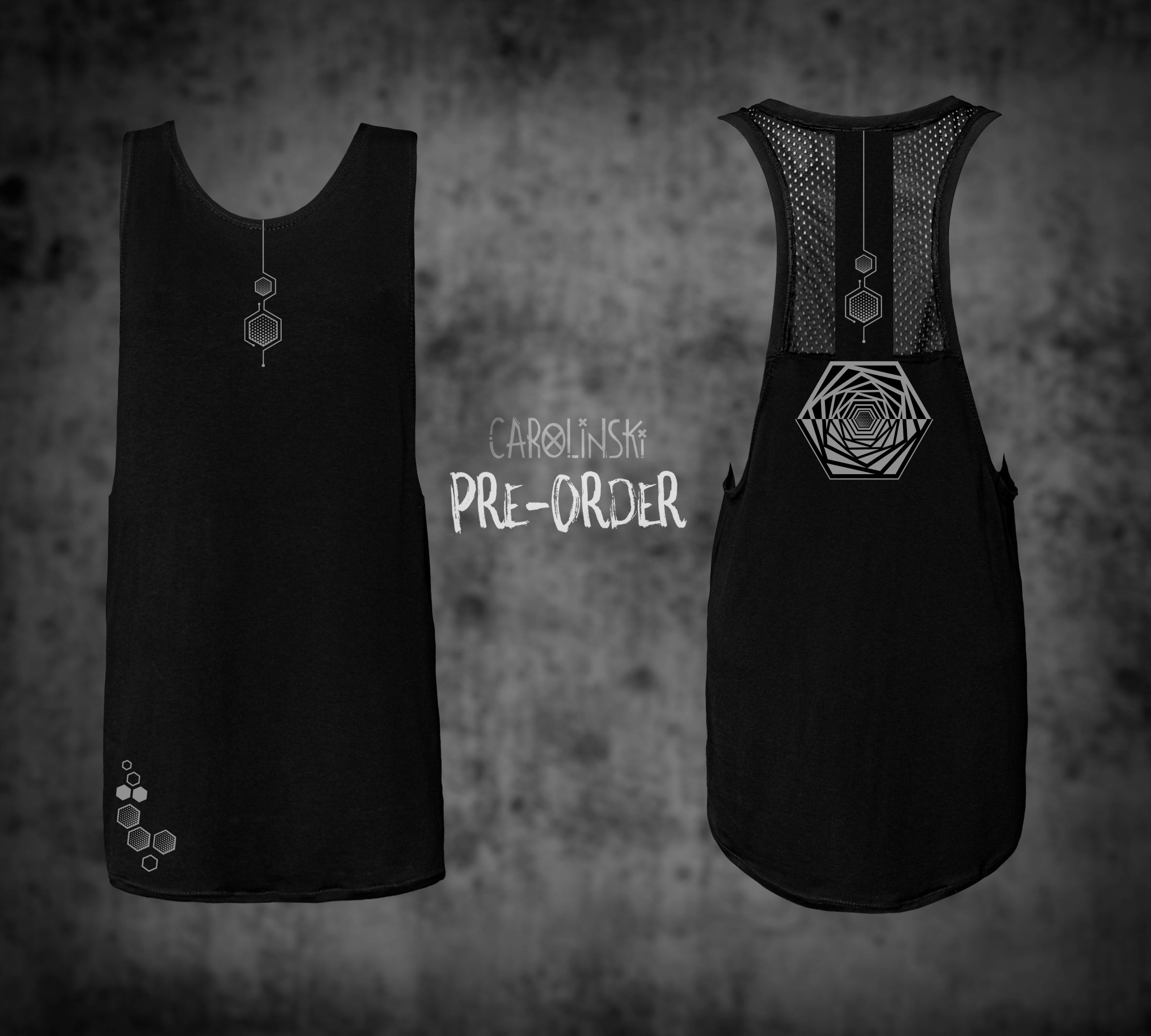 TankTop Mesh - Hexagon