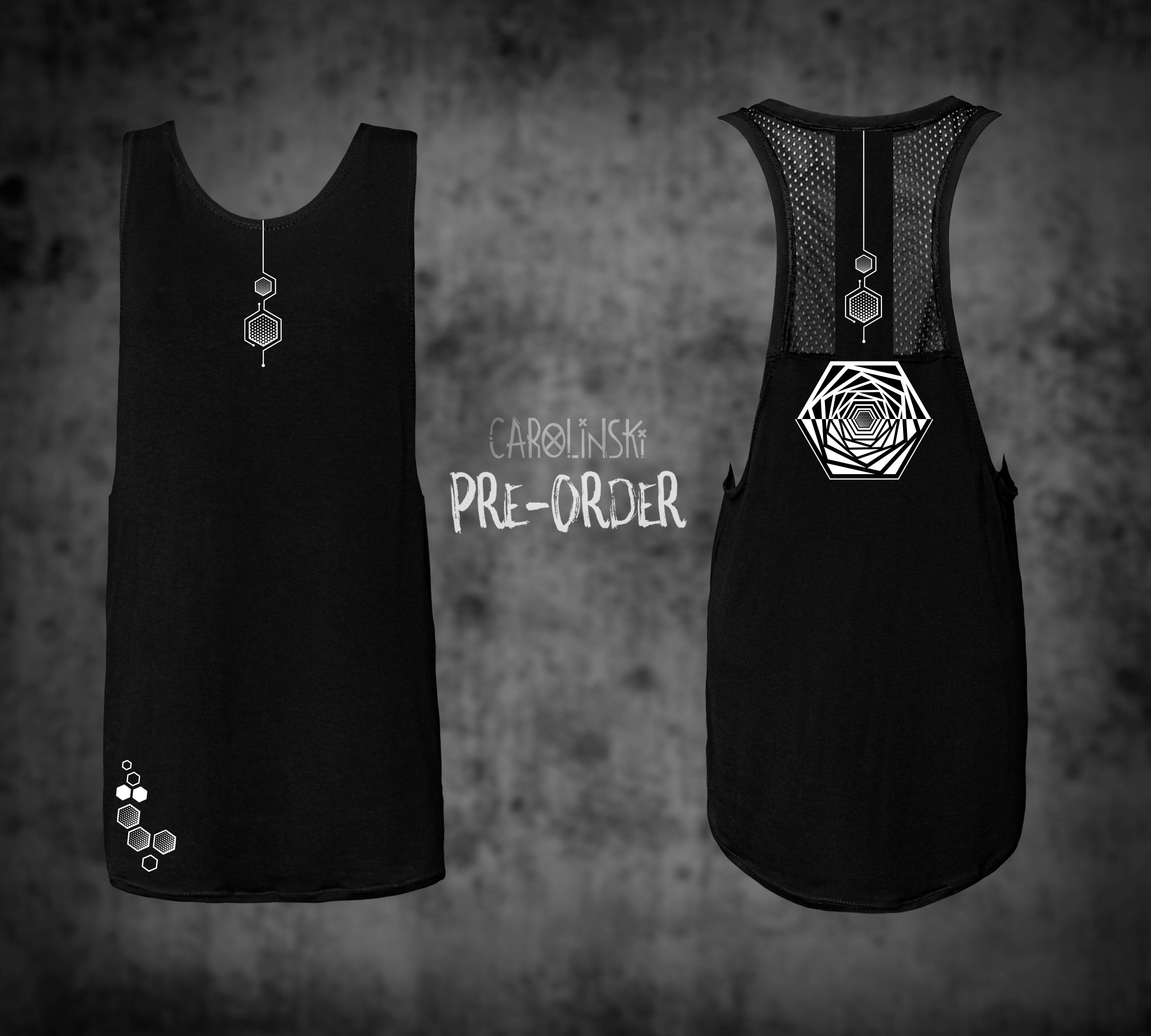 TankTop Mesh - Hexagon
