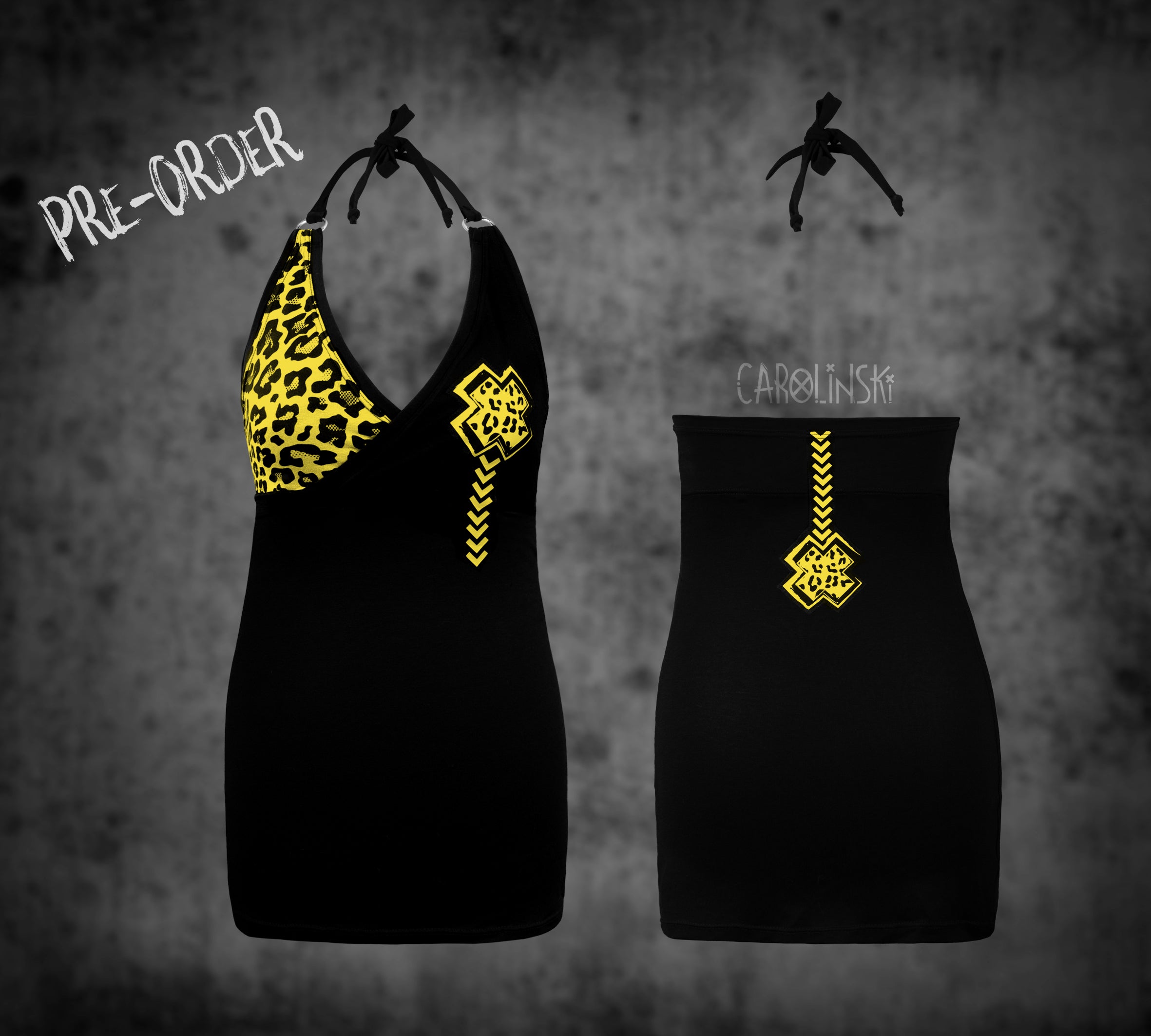 Neck holder top - leo