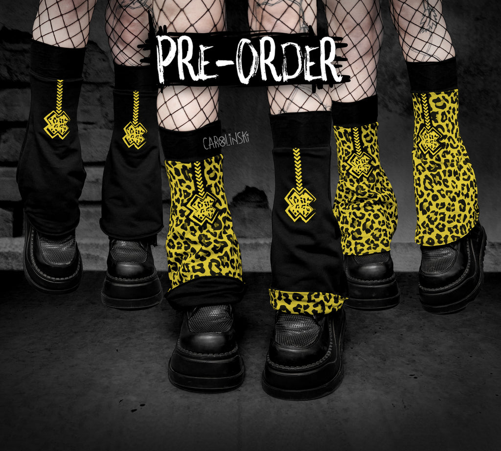 Flipping Legwarmers - Leopard