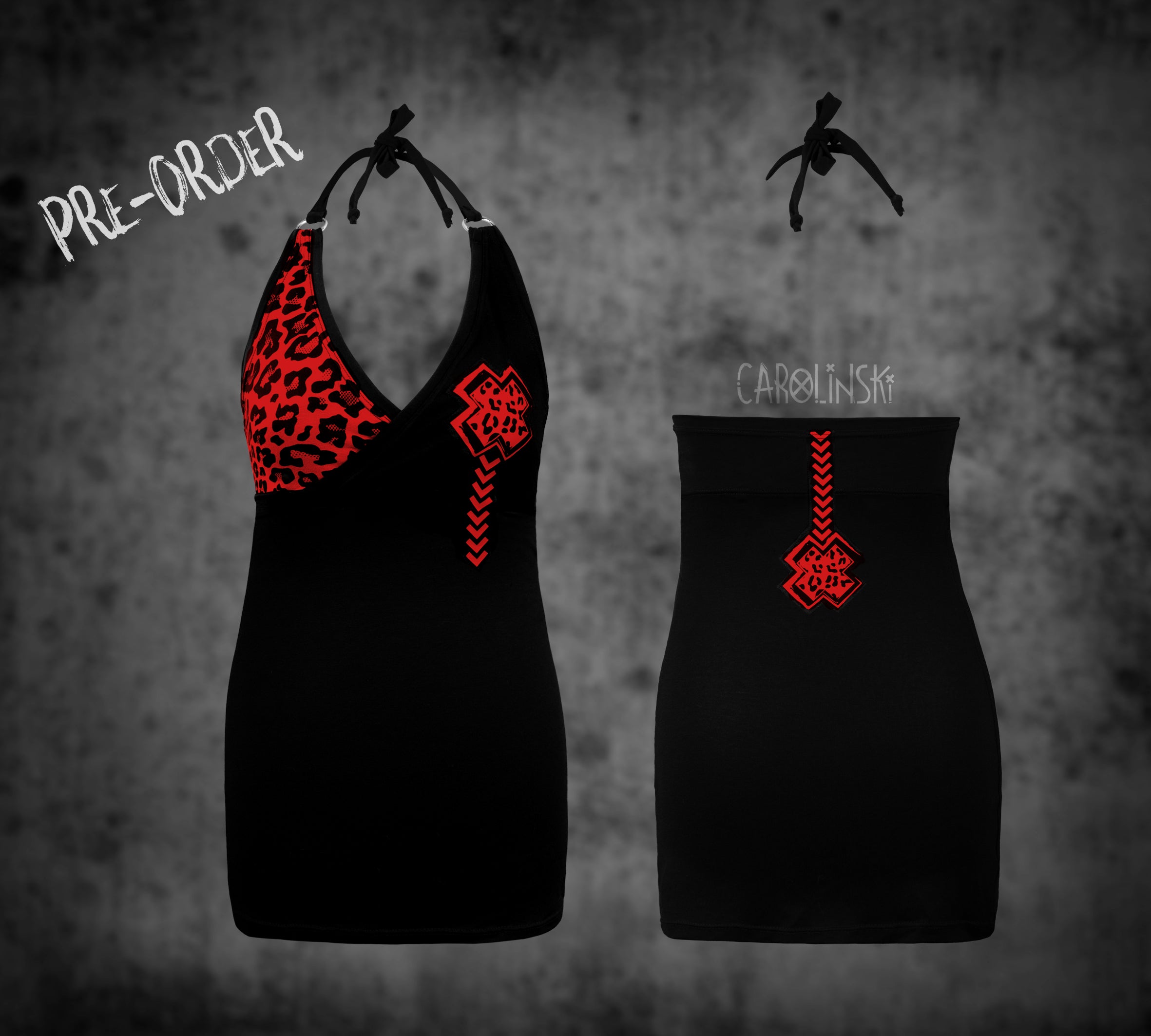 Neck holder top - leo