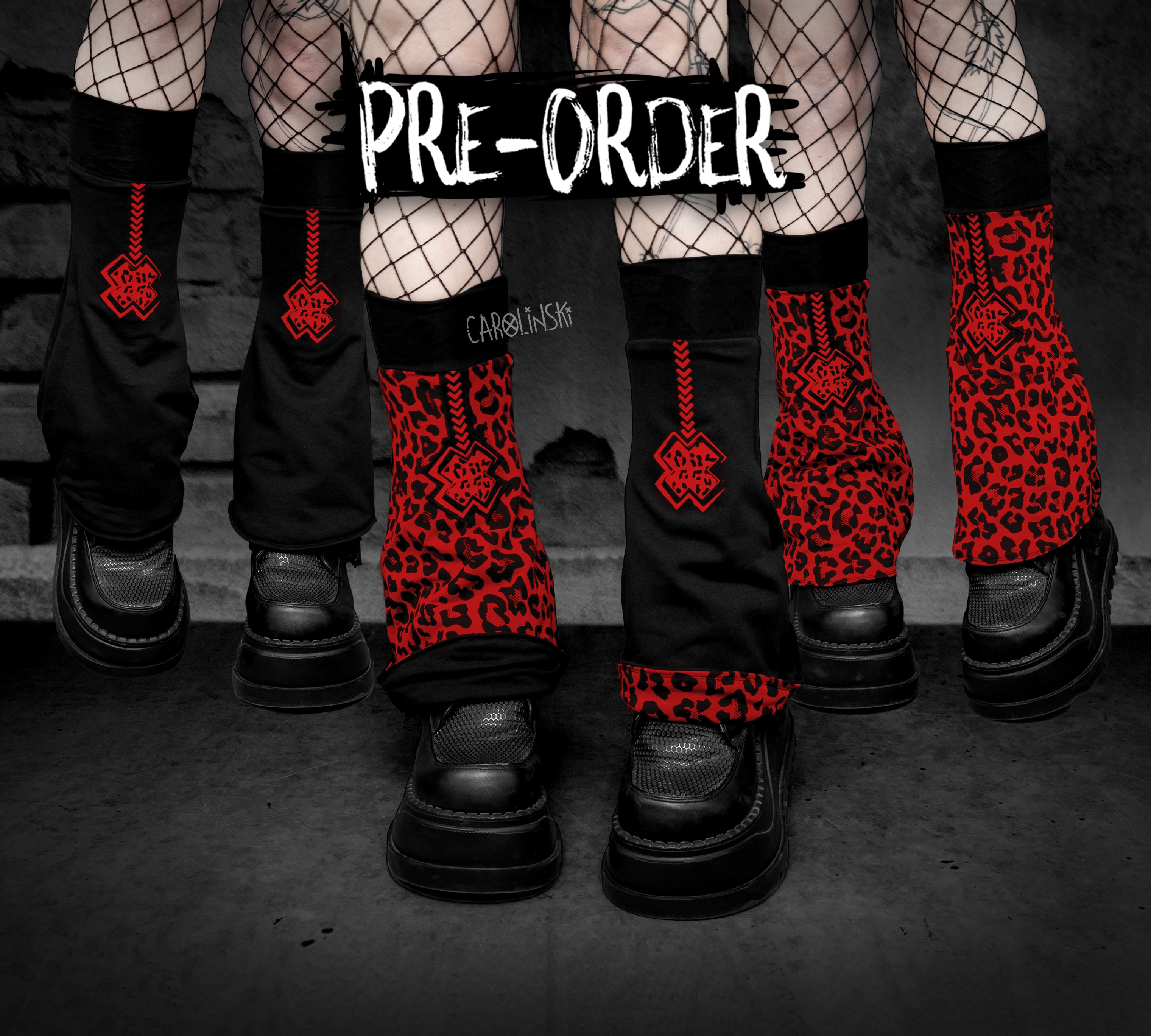 Flipping Legwarmers - Leopard