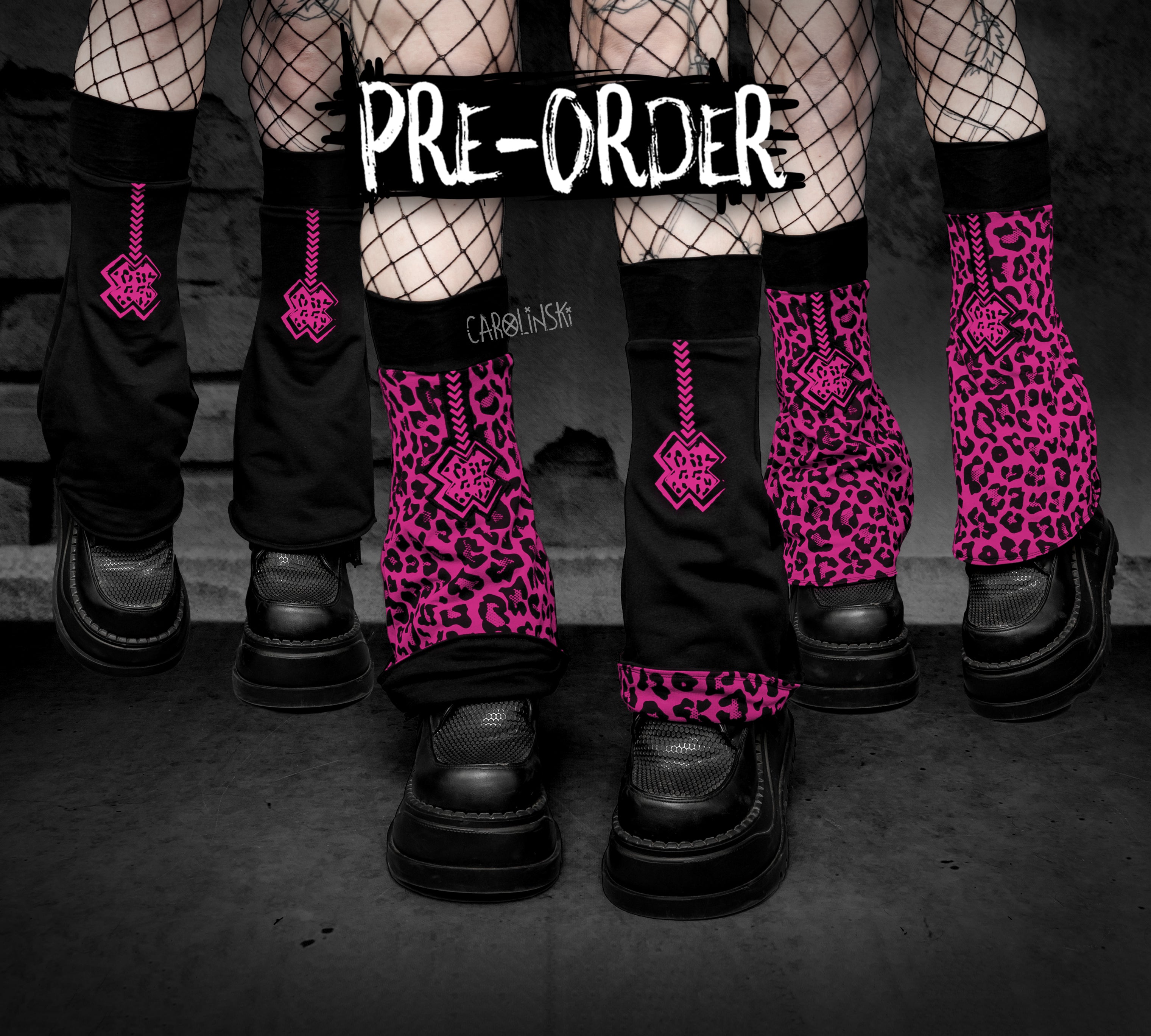Flipping Legwarmers - Leopard