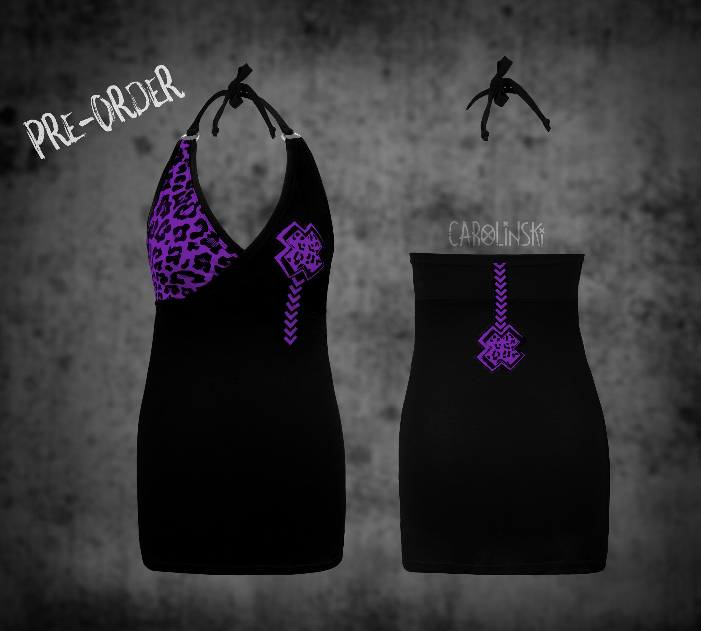 Neck holder top - leo