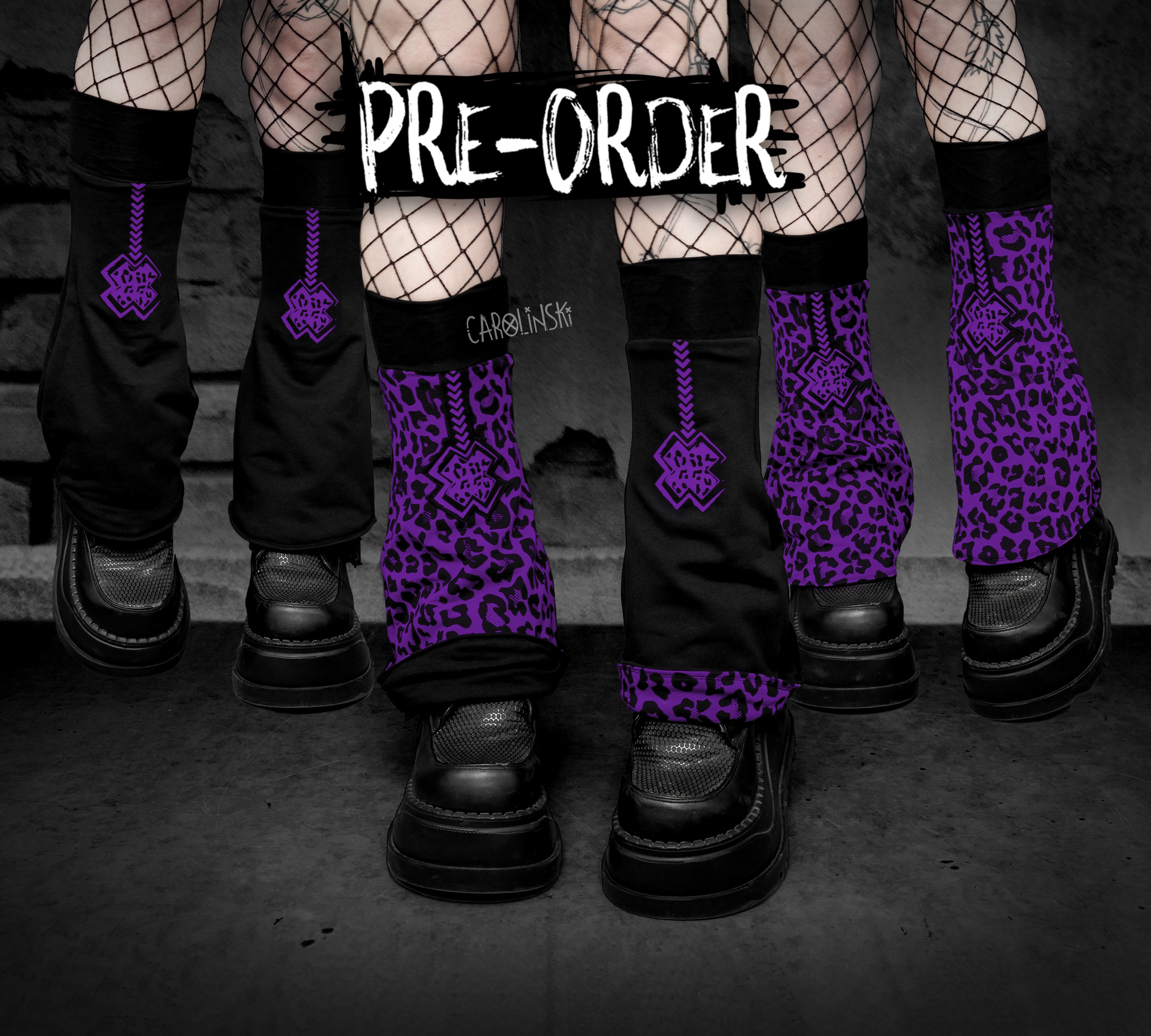 Flipping Legwarmers - Leopard