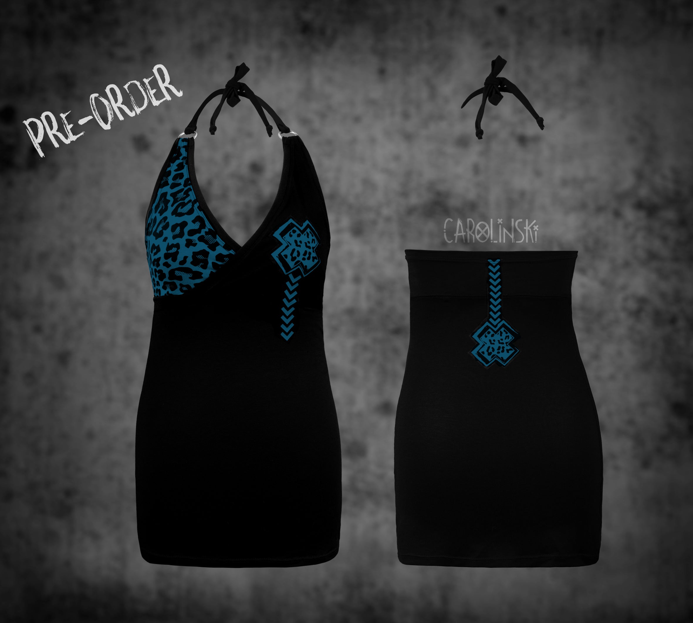 Neck holder top - leo