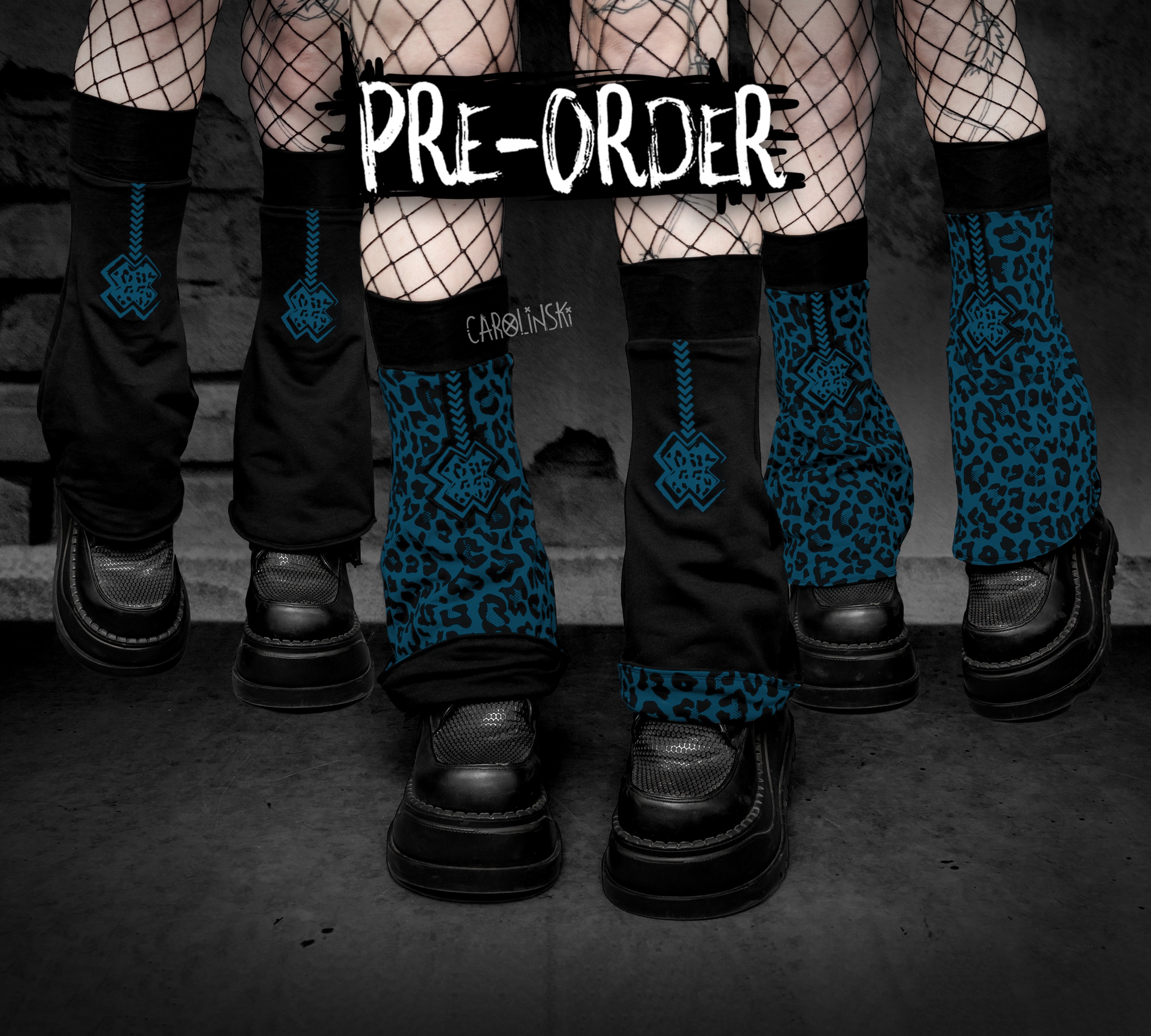 Flipping Legwarmers - Leopard