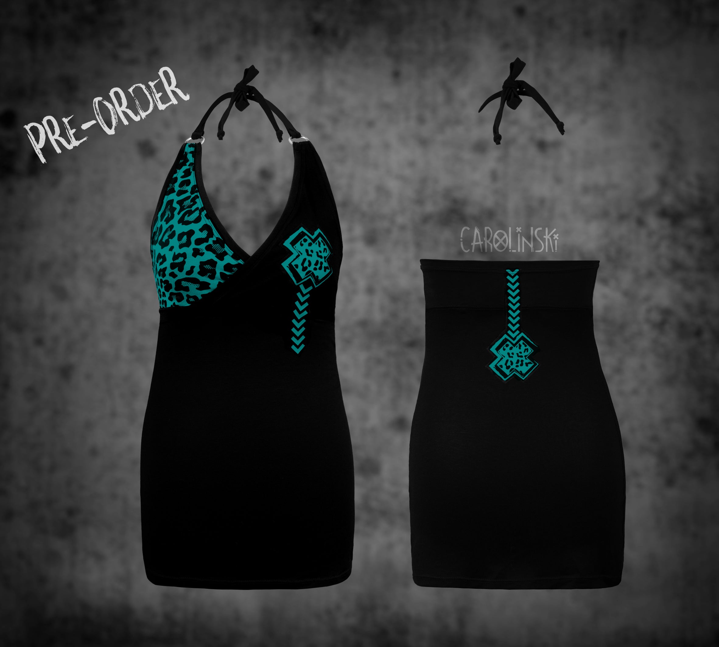 Neck holder top - leo