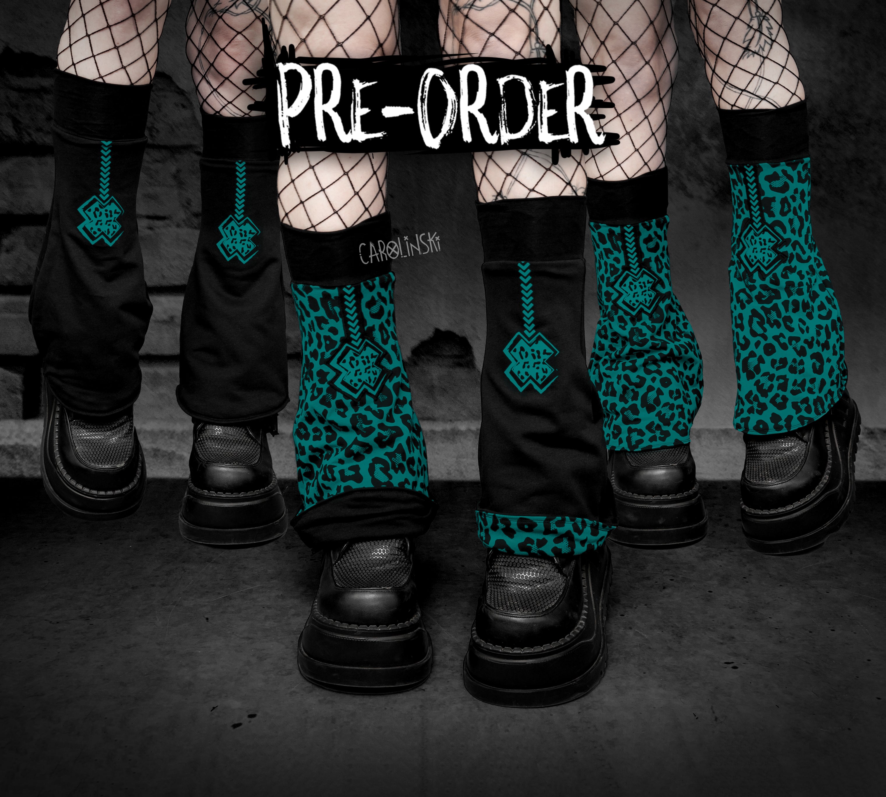 Flipping Legwarmers - Leopard