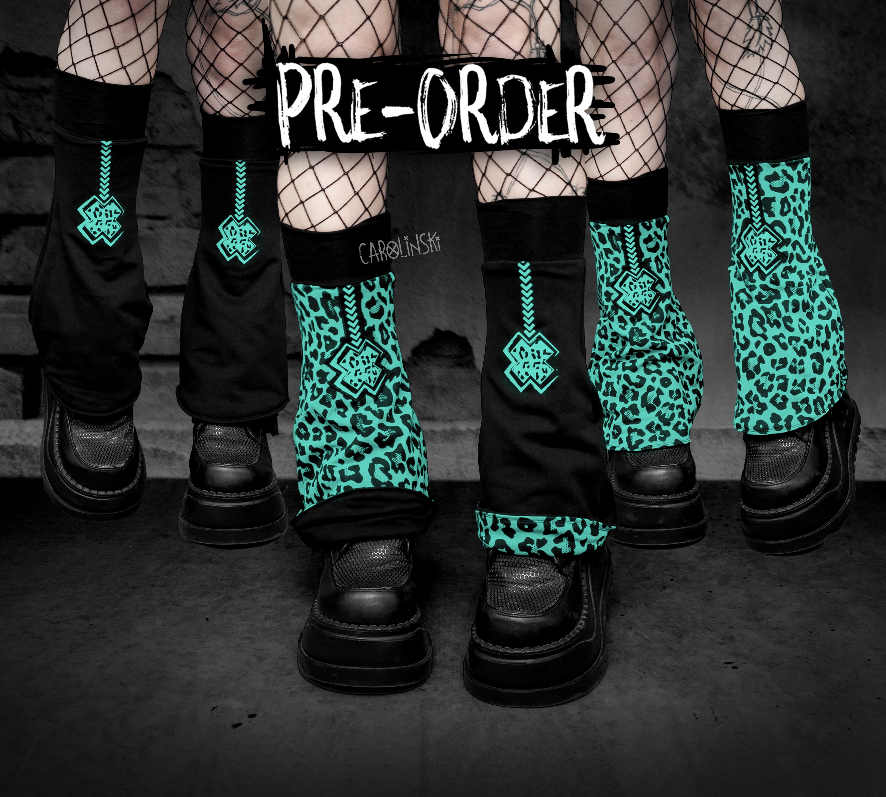 Flipping Legwarmers - Leopard