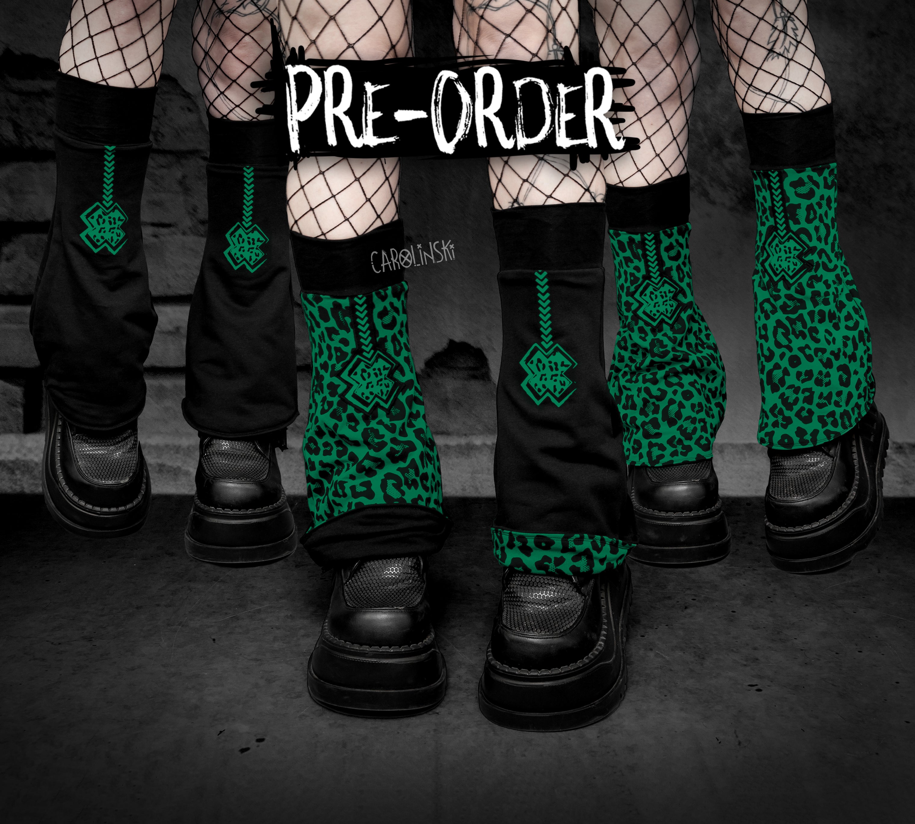 Flipping Legwarmers - Leopard
