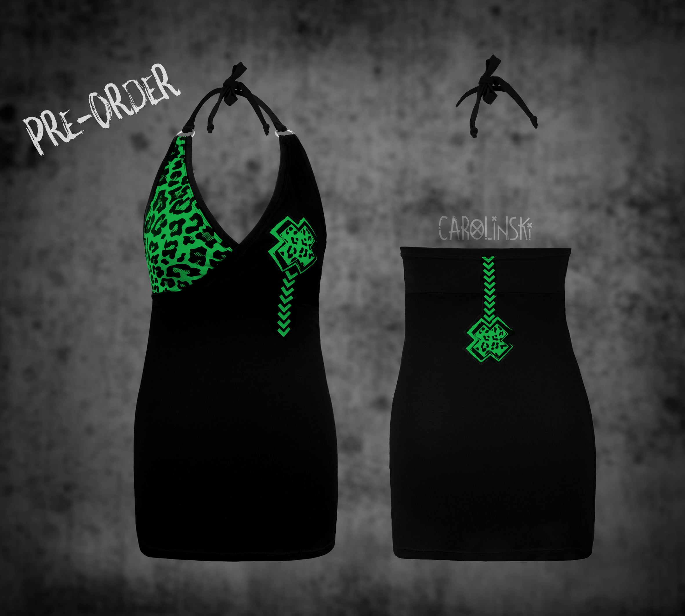 Neck holder top - leo