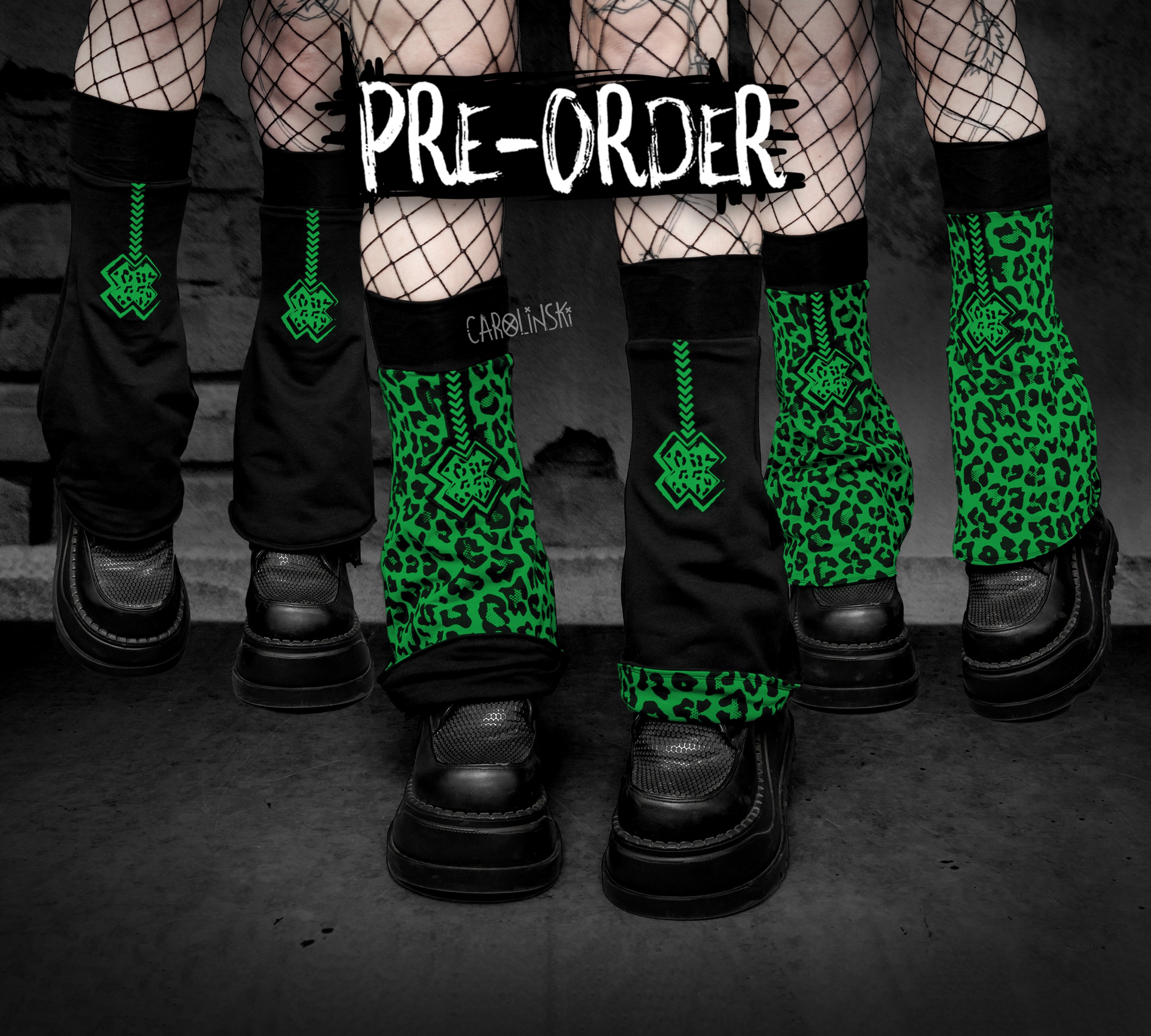 Flipping Legwarmers - Leopard
