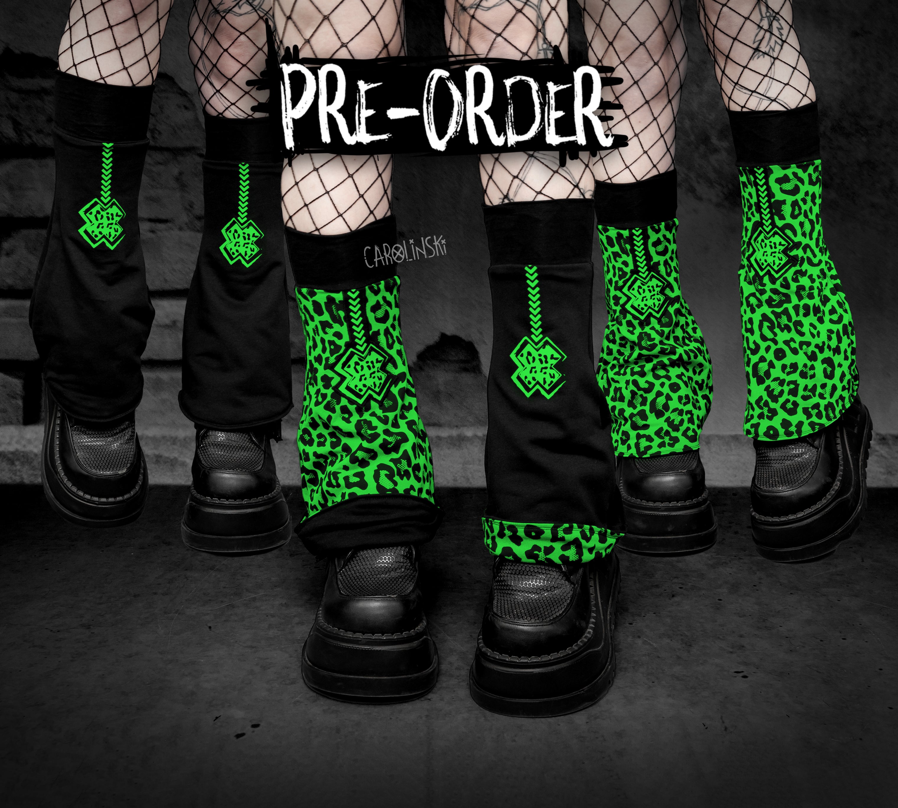 Flipping Legwarmers - Leopard