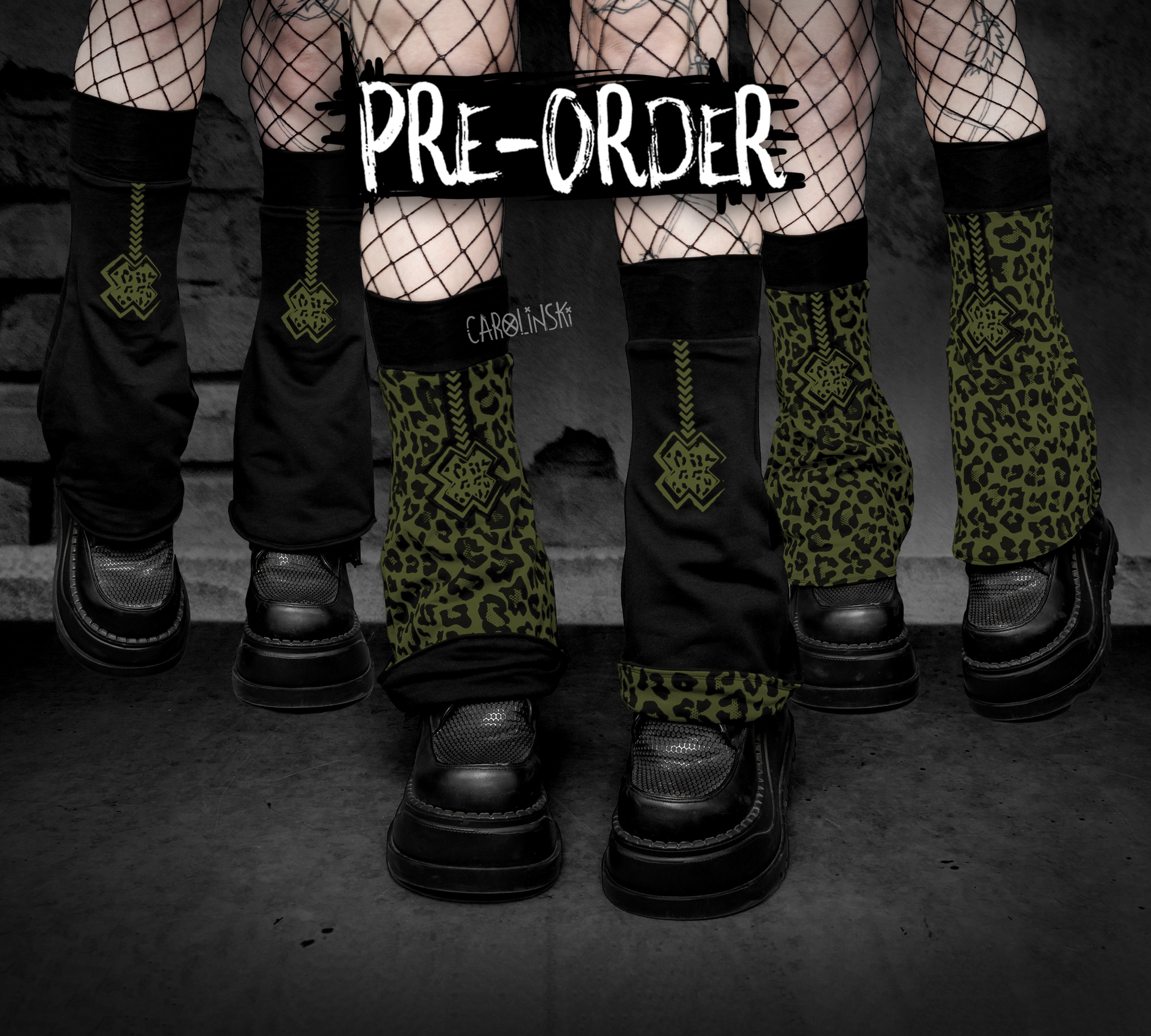 Flipping Legwarmers - Leopard