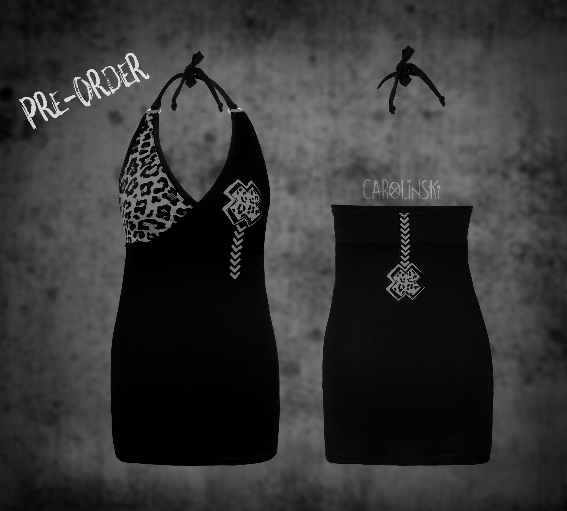 Neck holder top - leo