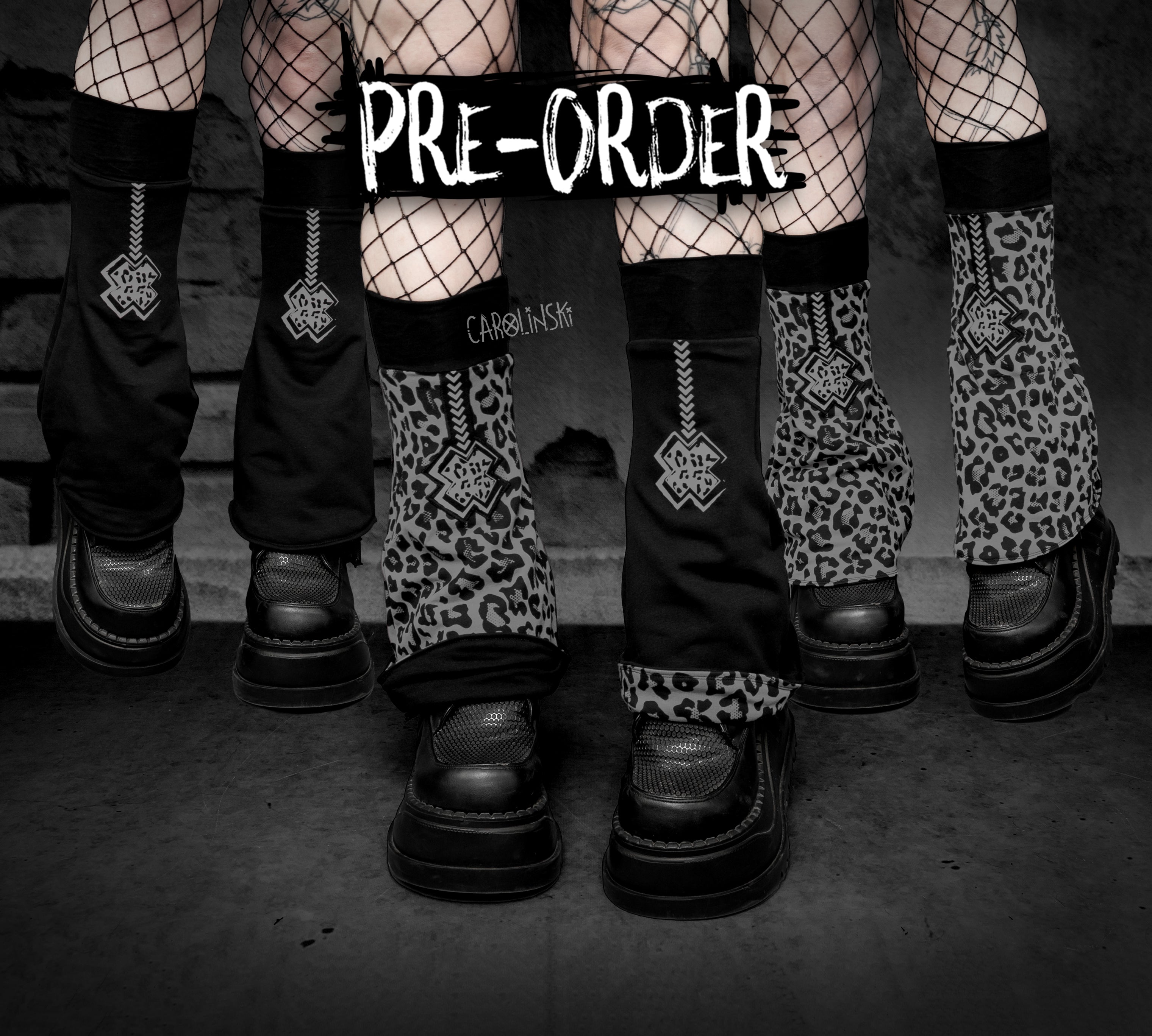Flipping Legwarmers - Leopard