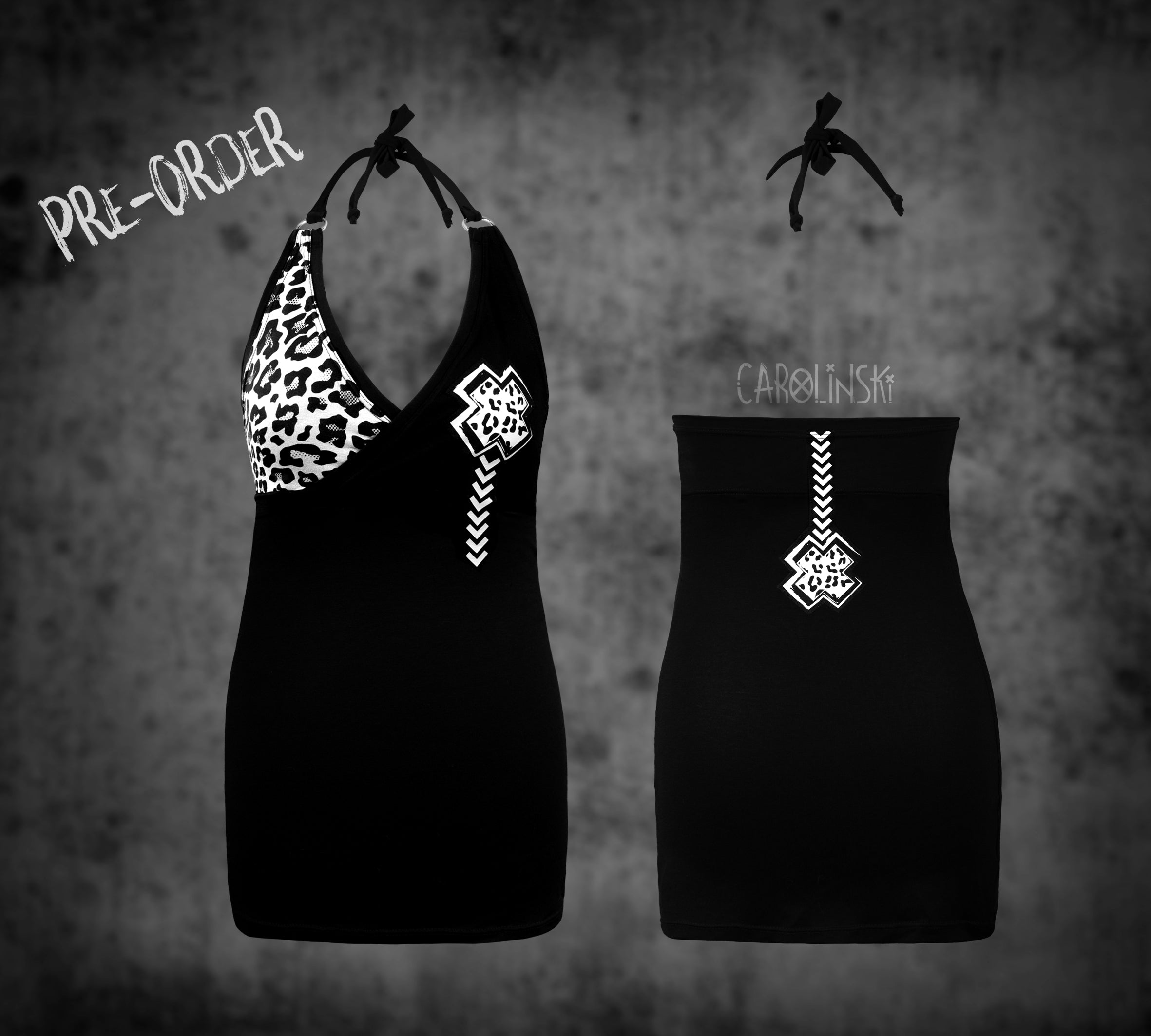 Neck holder top - leo